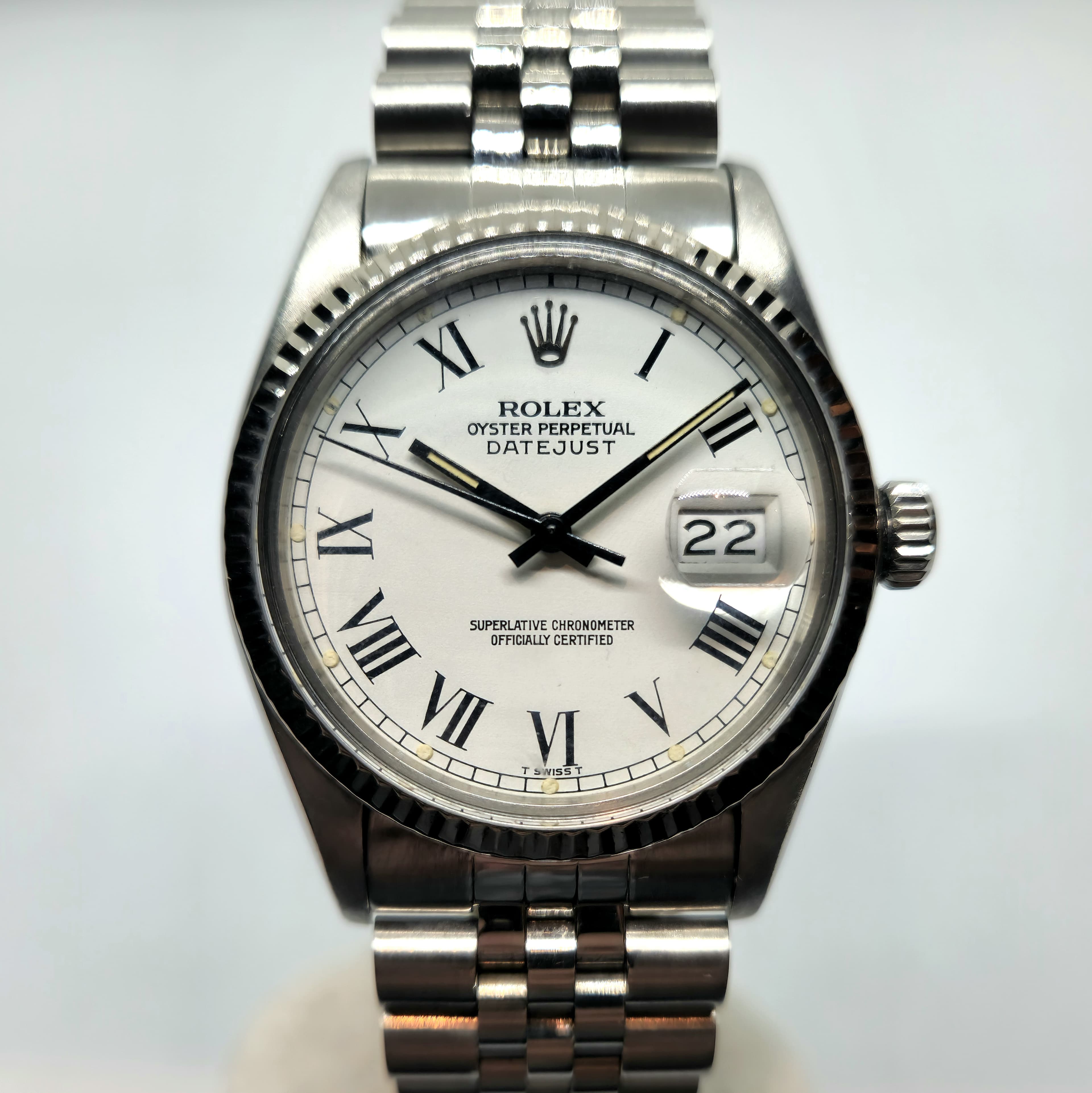 Rolex Datejust ref. 16014 Buckley — Relojes Exclusivos BA