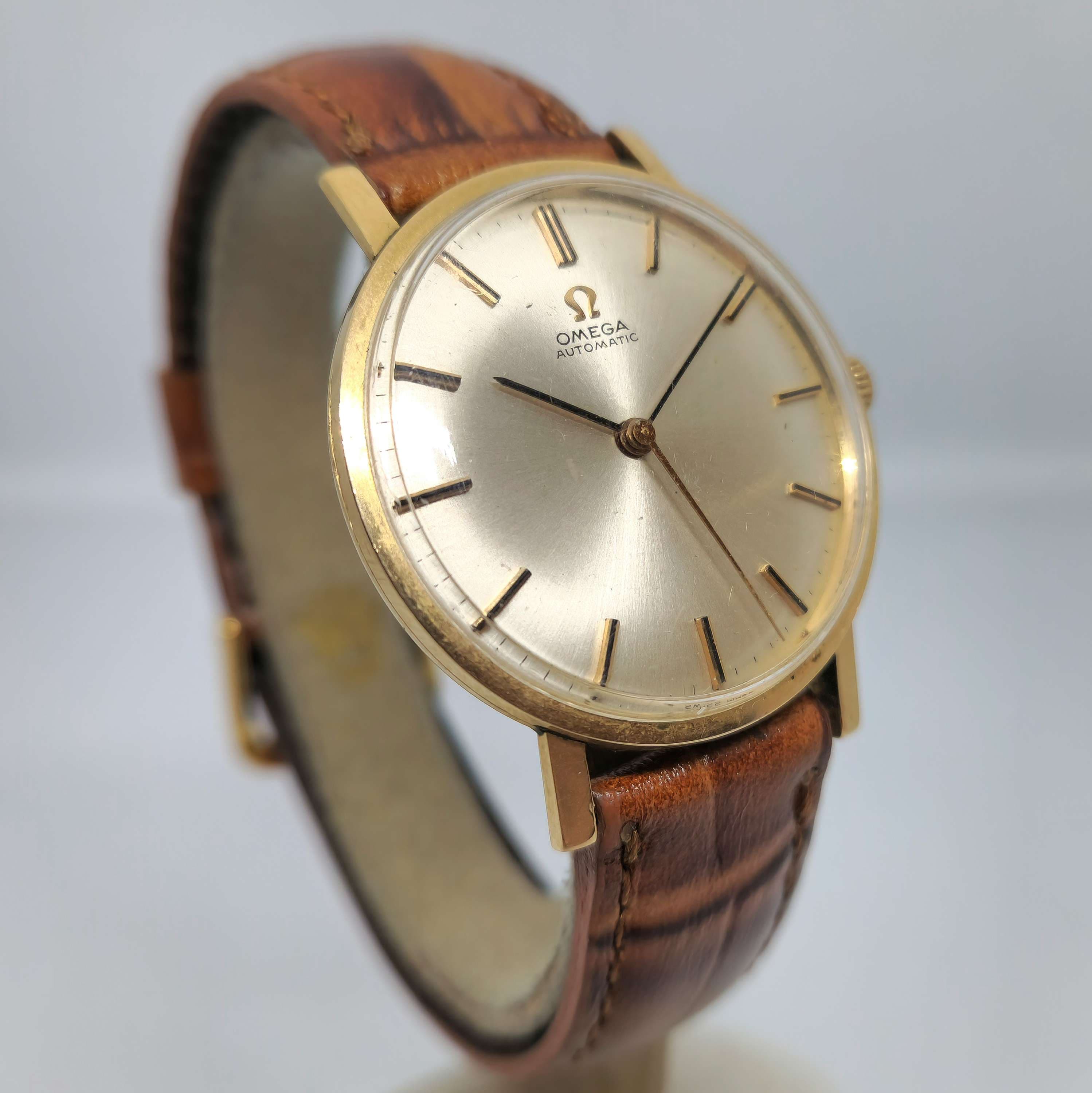 Omega Automatic Oro — Joyería Recoleta