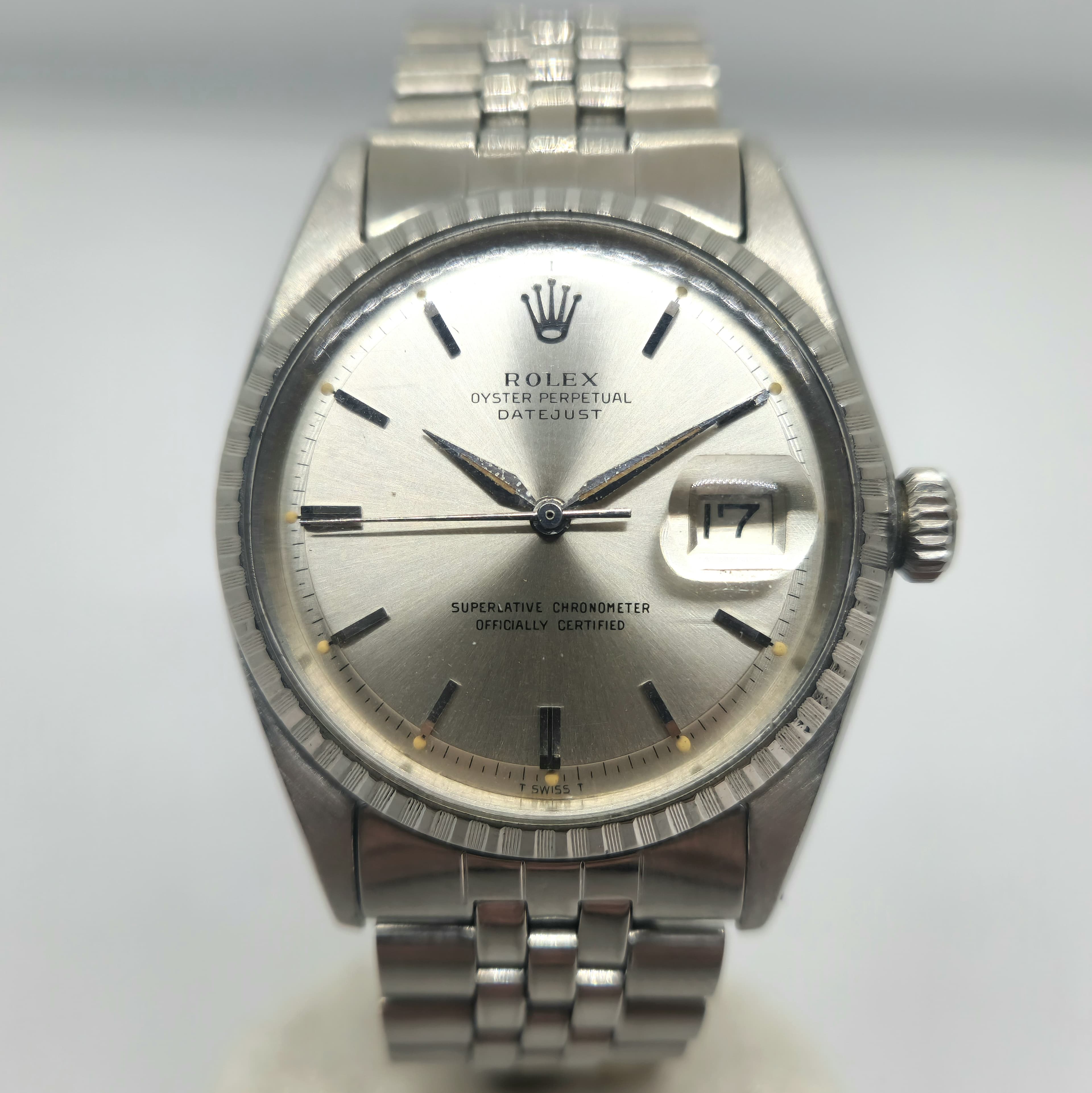 Rolex Datejust ref. 1603 Soleil — Joyería Recoleta