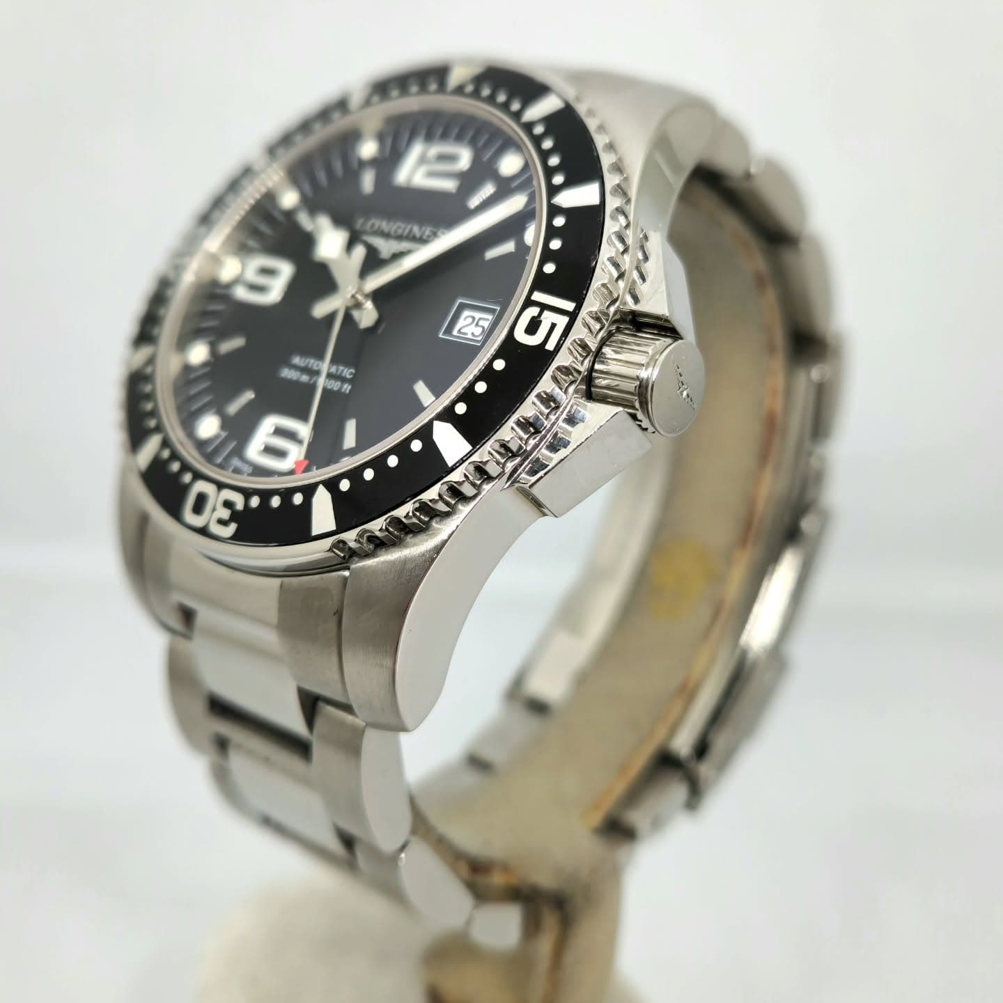 Longines Hydroconquest Negro — Joyería Recoleta