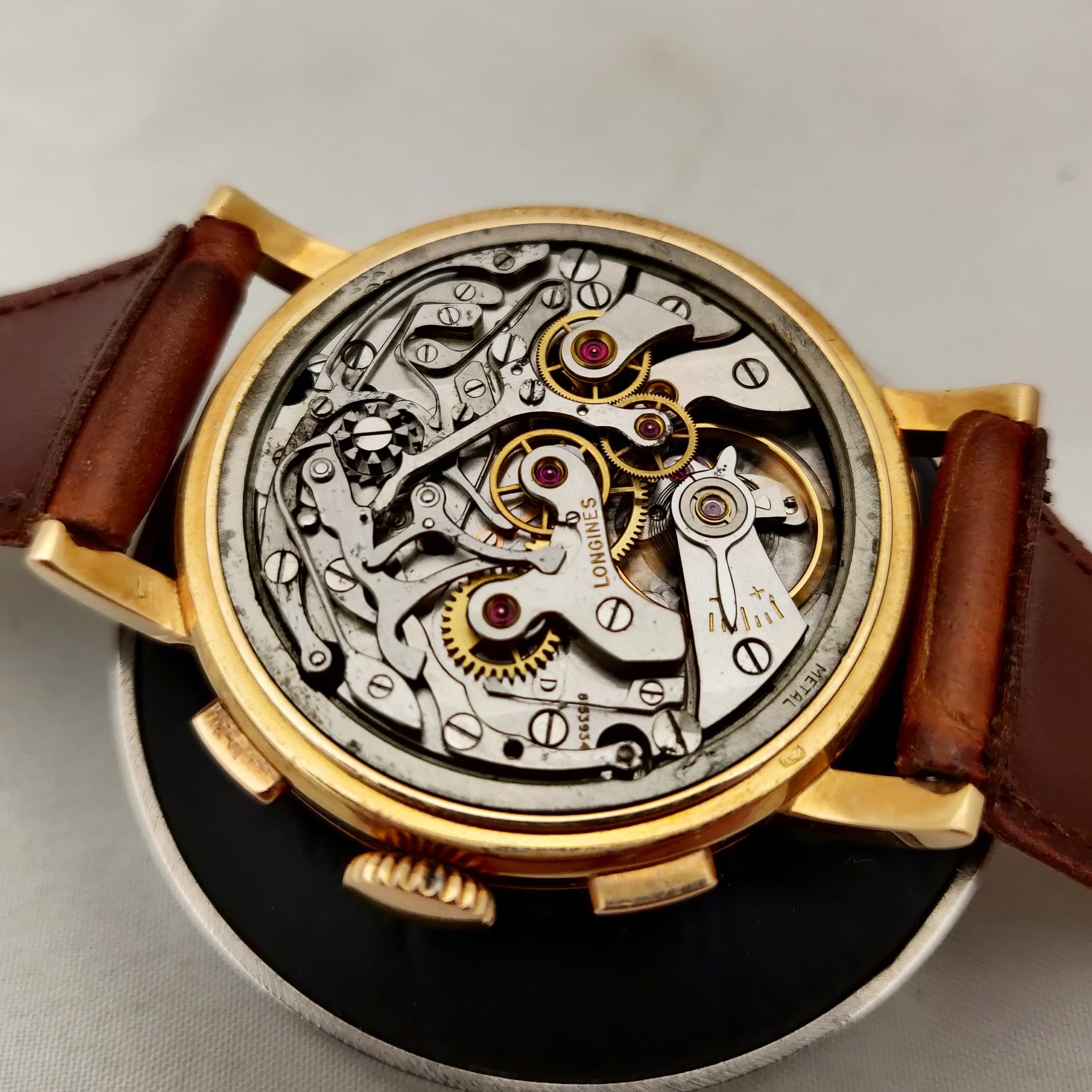 Longines Ref. 6234 30CH Flyback 1950s — Joyería Recoleta