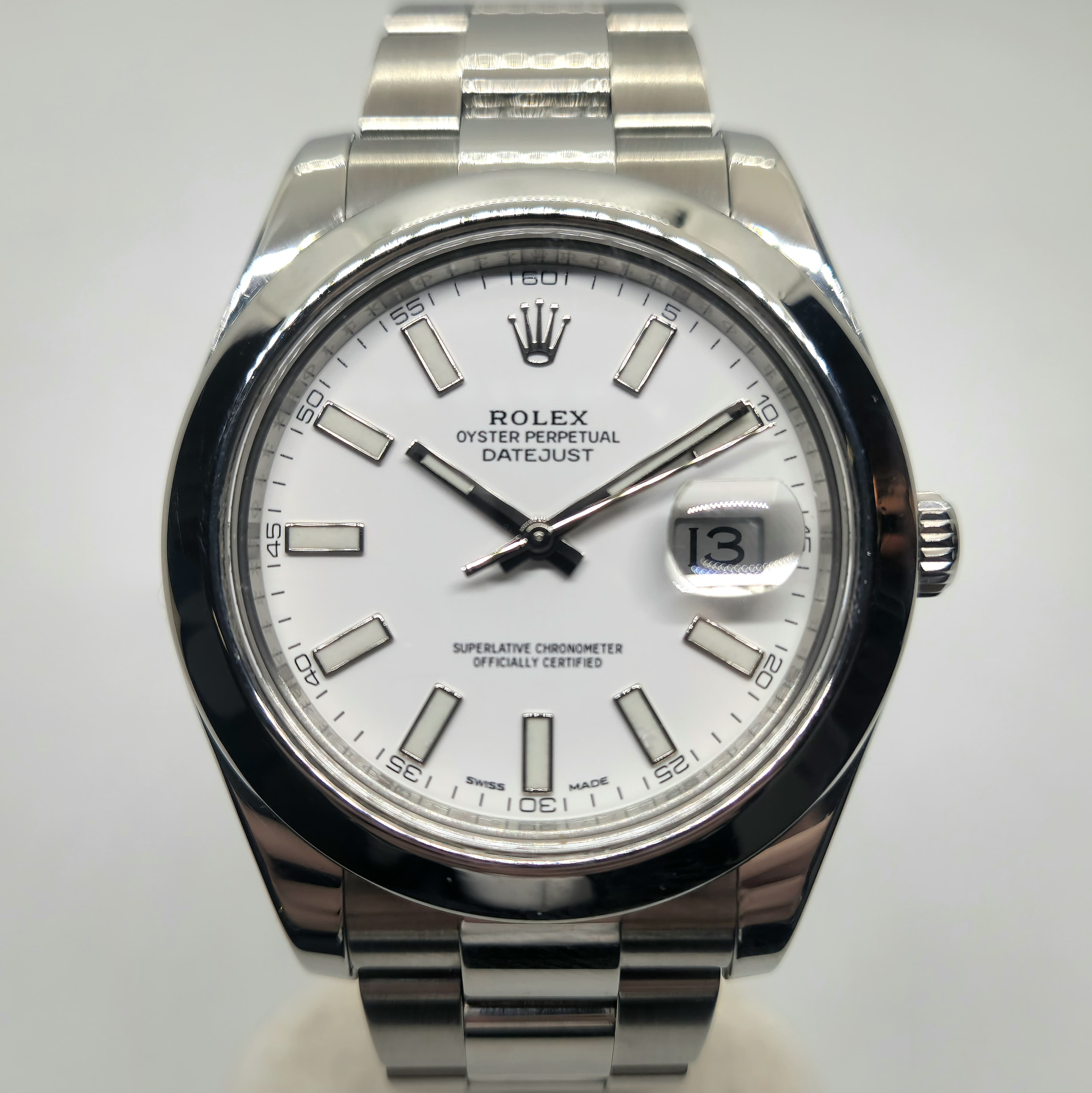 Rolex Datejust II ref. 116300 Blanco - Relojes Exclusivos BA