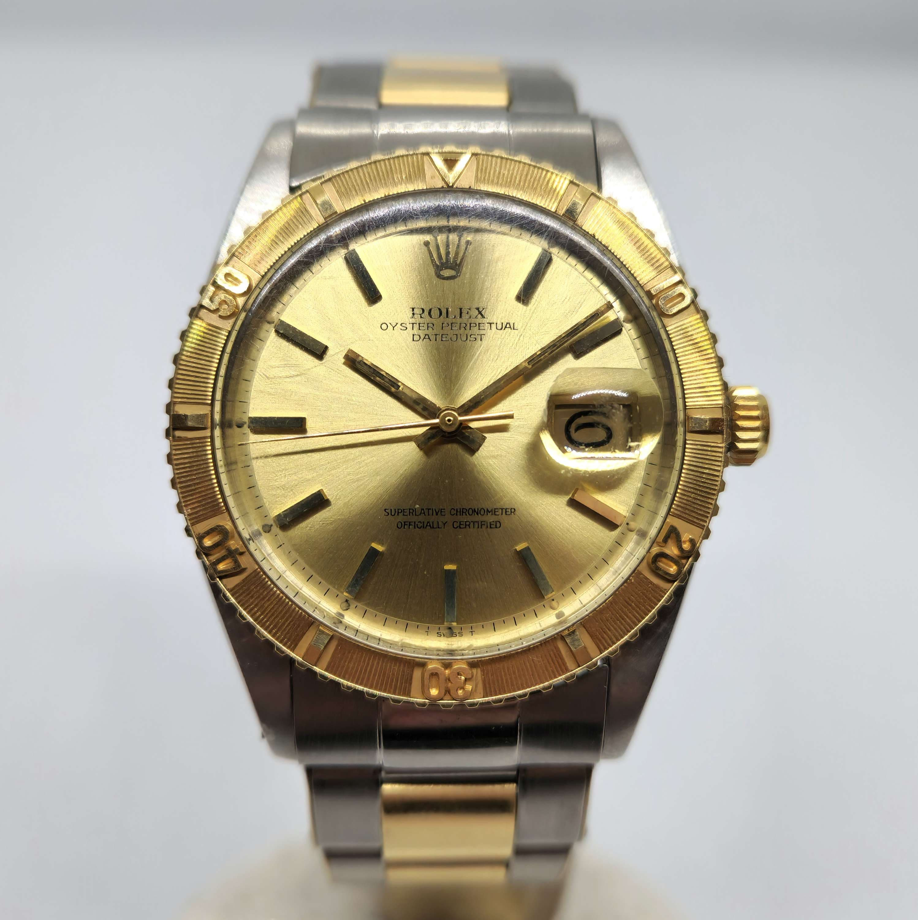 Rolex Turnograph ref. 1625 Dorado — Joyería Recoleta