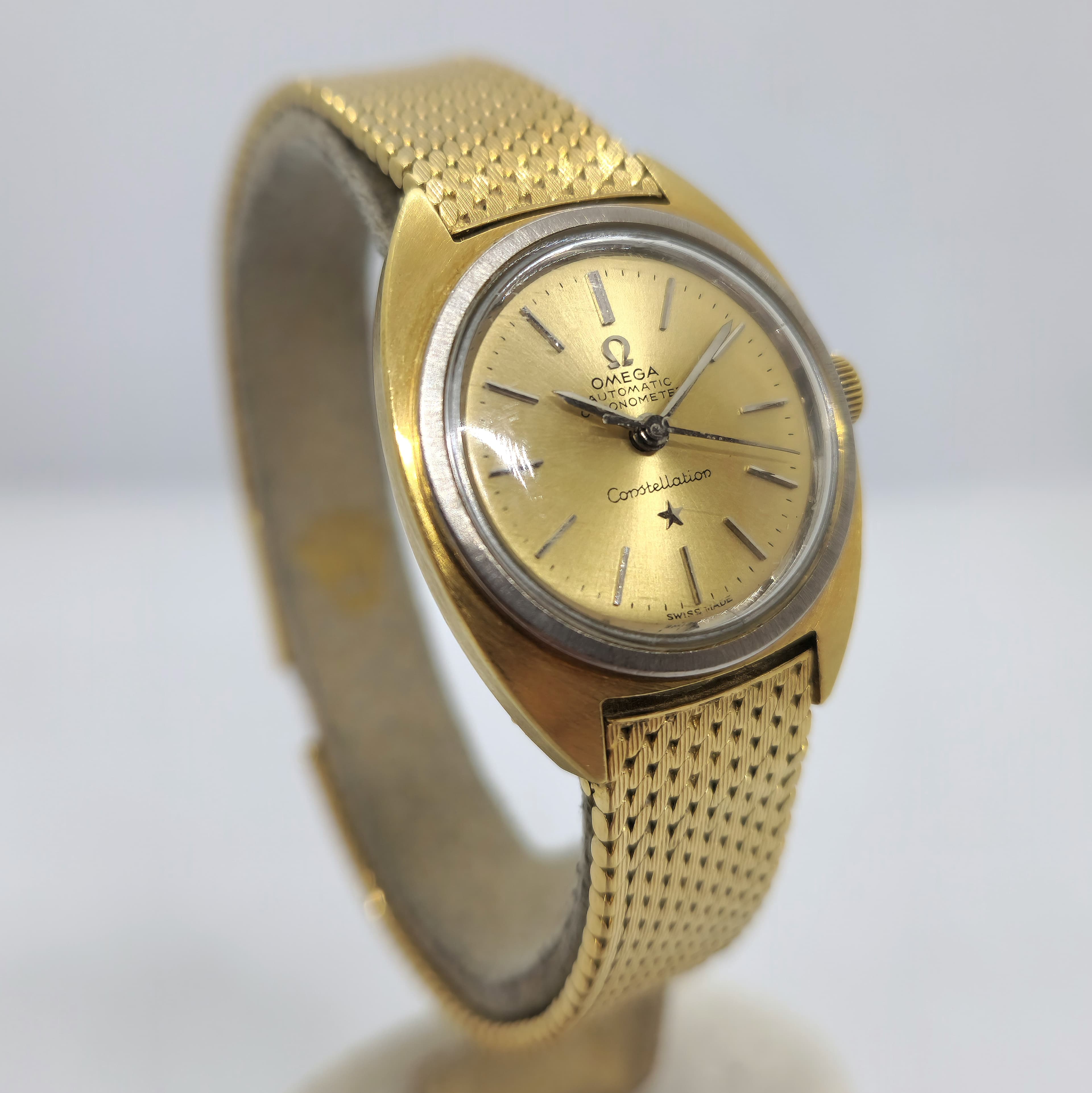 Omega Constellation Oro Dama — Joyería Recoleta