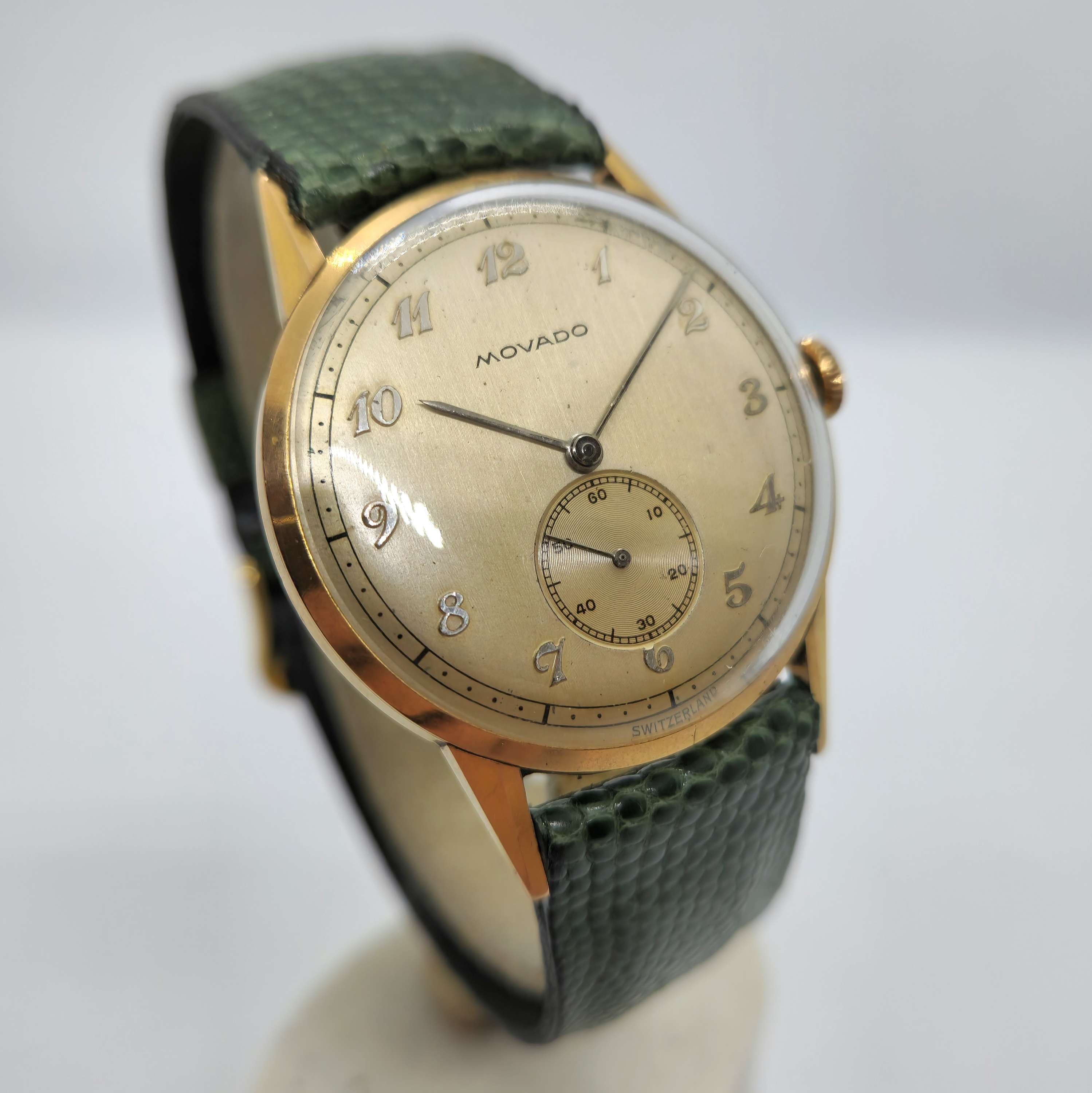 Movado Calatrava Oro — Joyería Recoleta