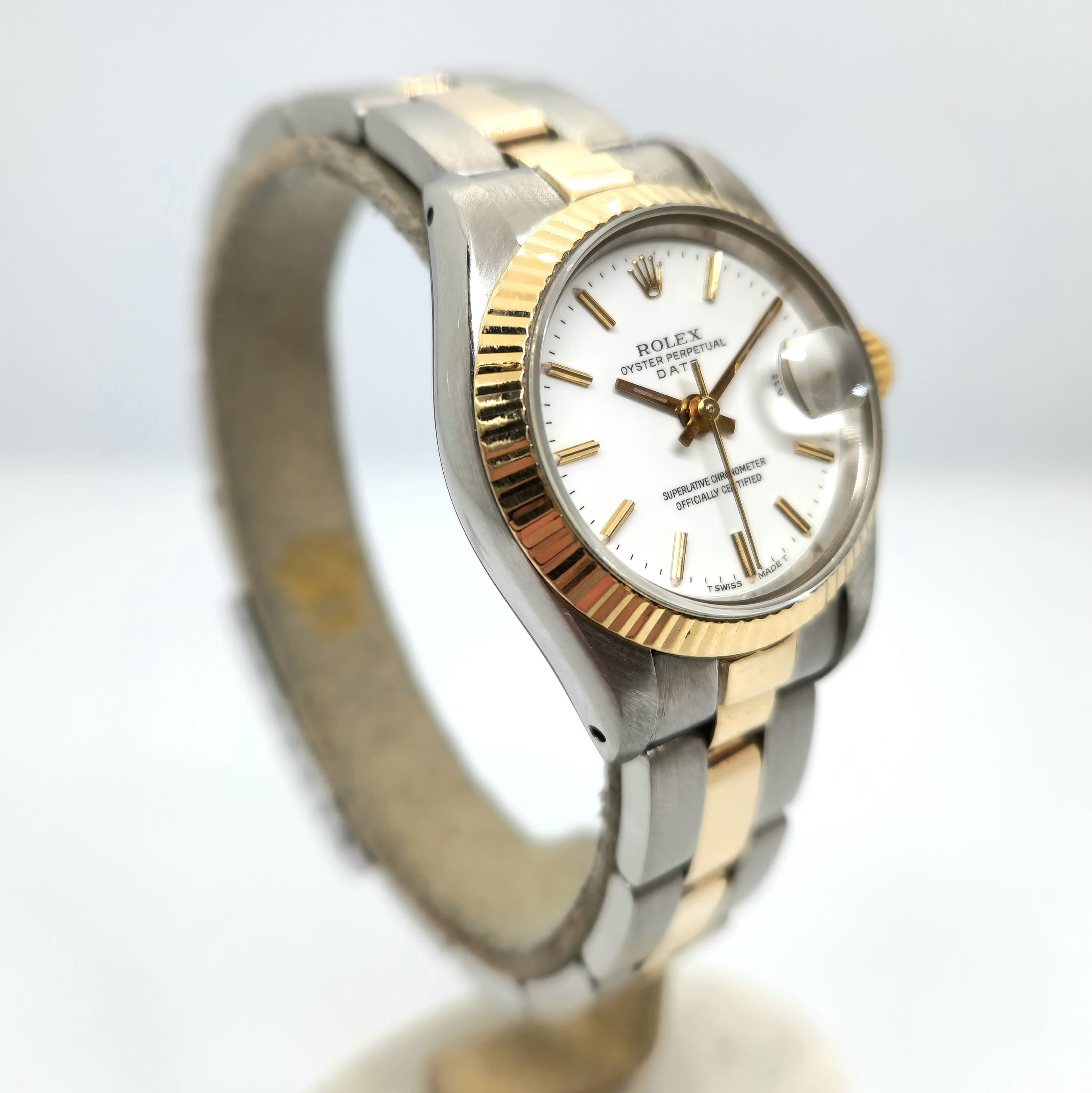 Rolex Dama ref. 69173 Blanco — Joyería Recoleta