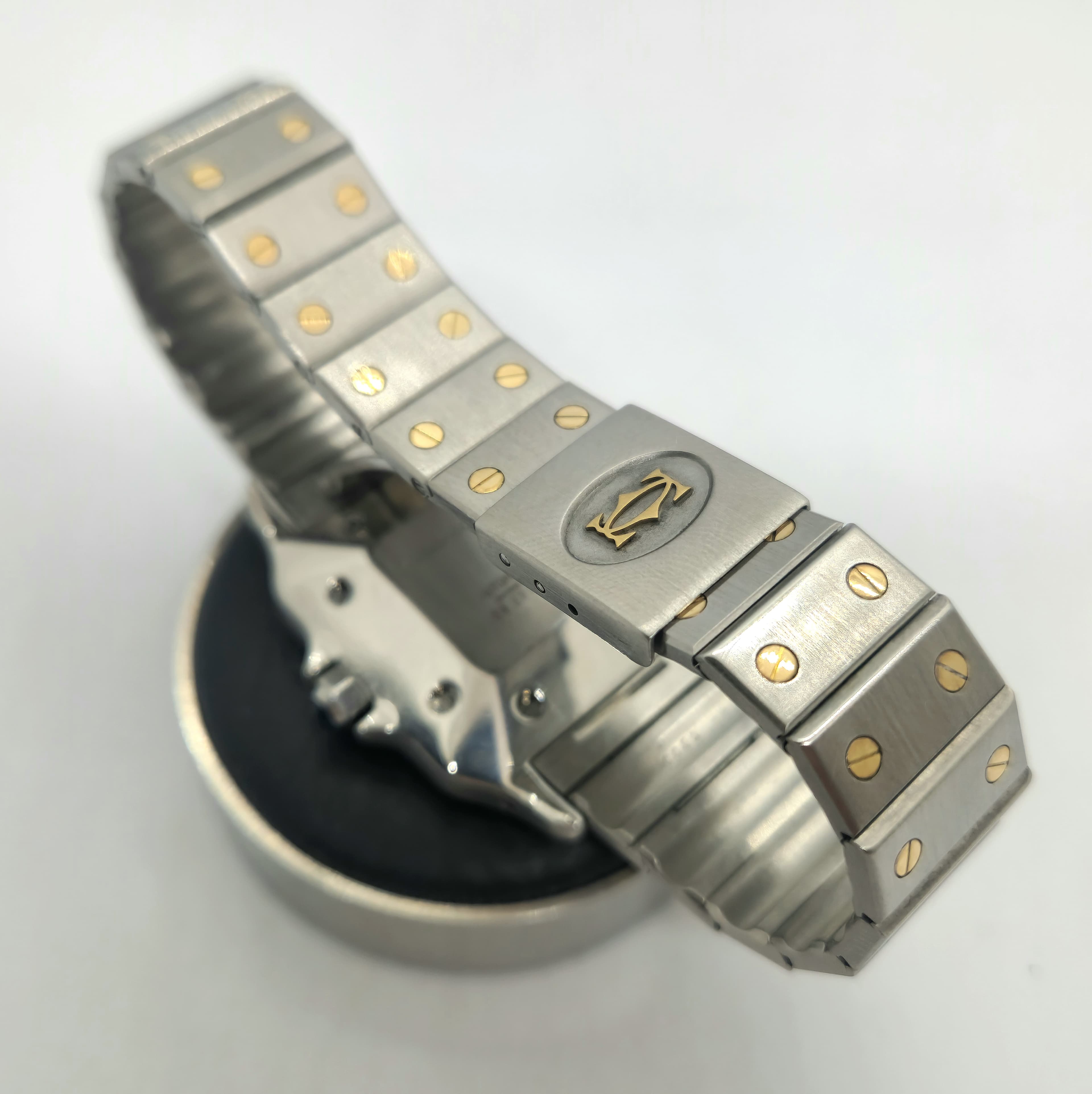 Cartier Santos Carre Combinado Caballero — Joyería Recoleta