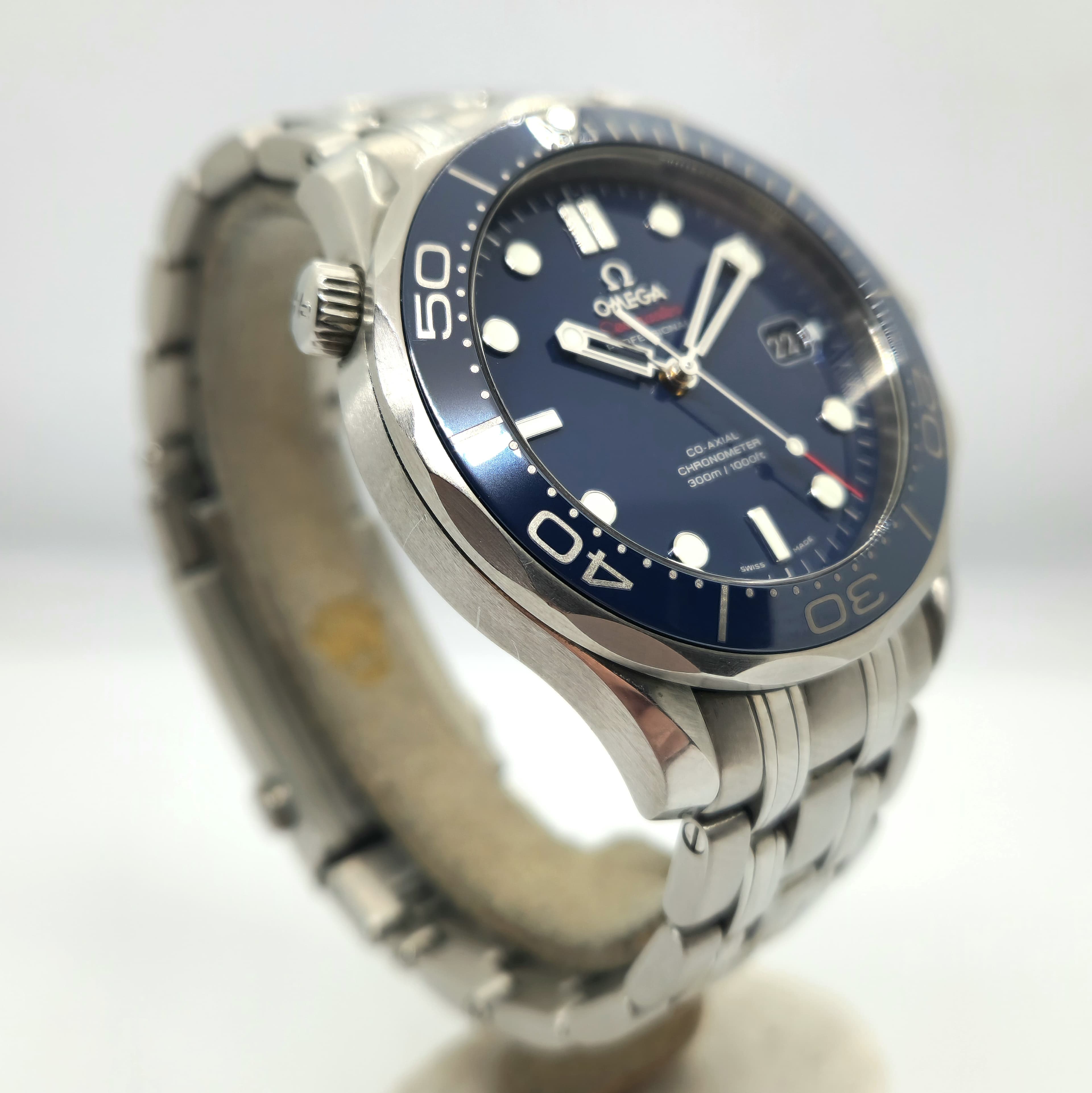 Omega Seamaster Diver Azul — Joyería Recoleta