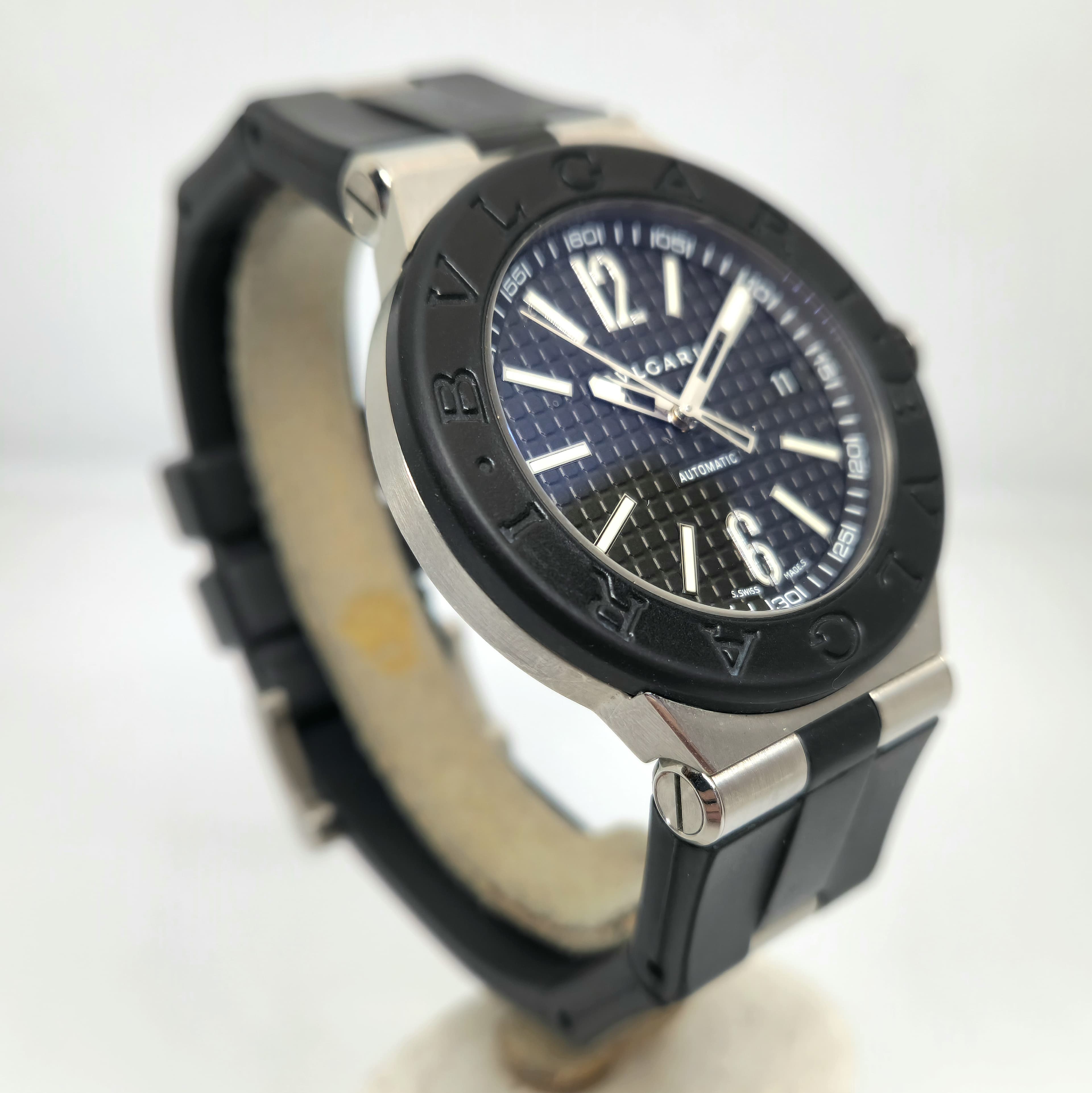 Bulgari Diagono Caucho — Joyería Recoleta