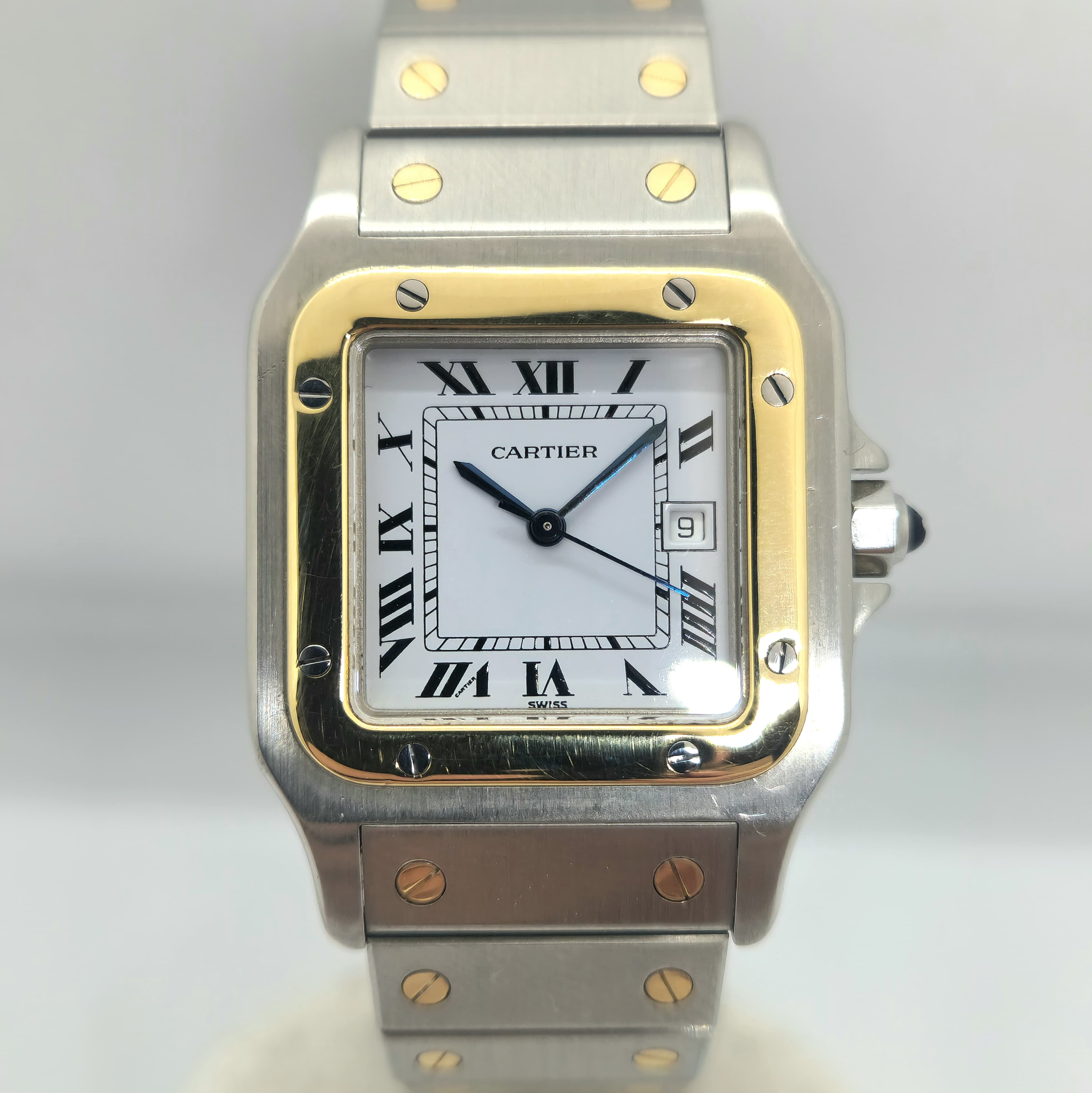 Cartier Santos Carre Combinado Caballero — Joyería Recoleta