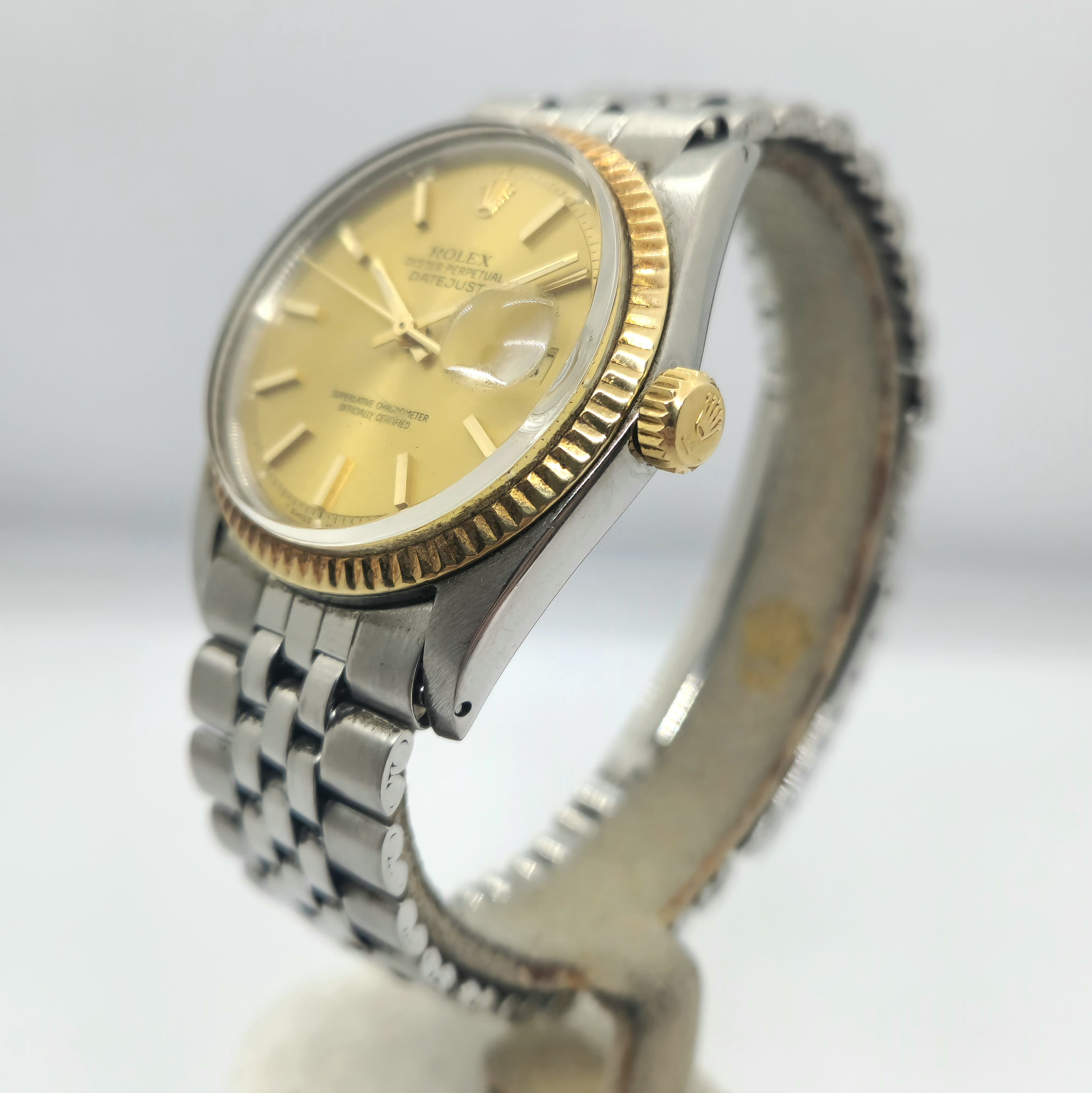 Rolex Datejust ref. 1601 Dorado — Joyería Recoleta