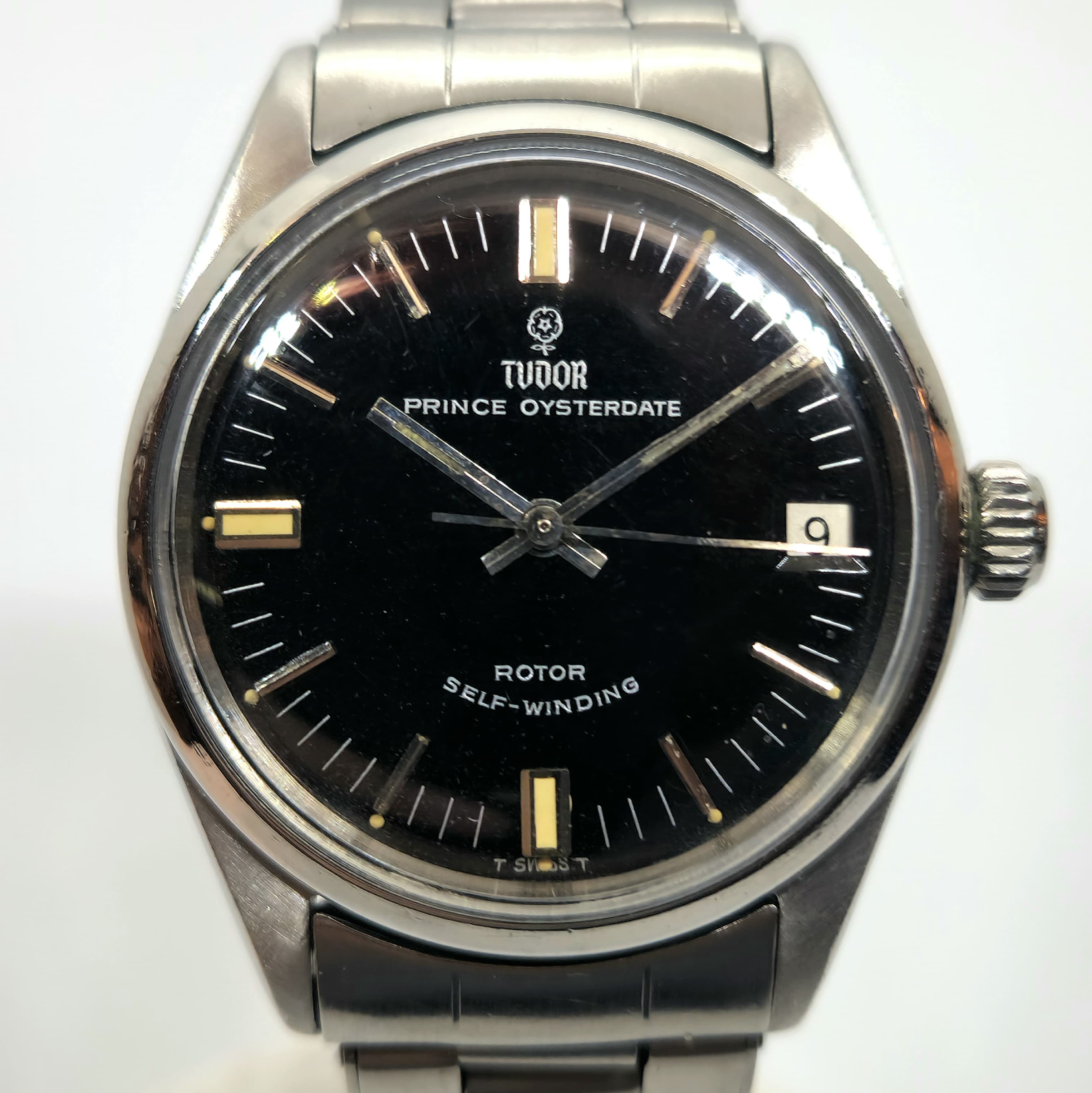 Reloj Tudor Prince Oysterdate acero inoxidable dial negro self-winding en Joyería Recoleta