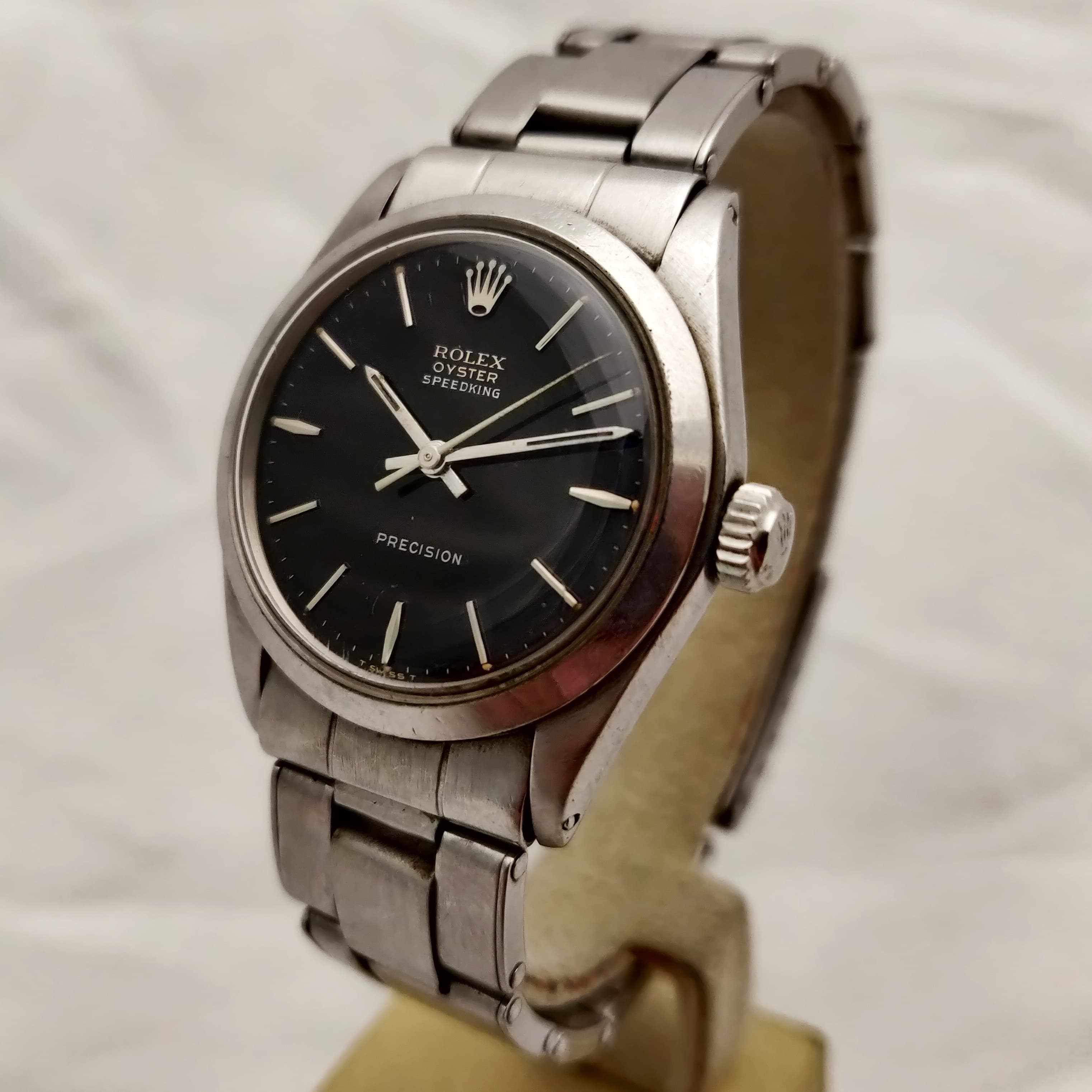 Rolex Speedking ref. 6430 Negro — Joyería Recoleta