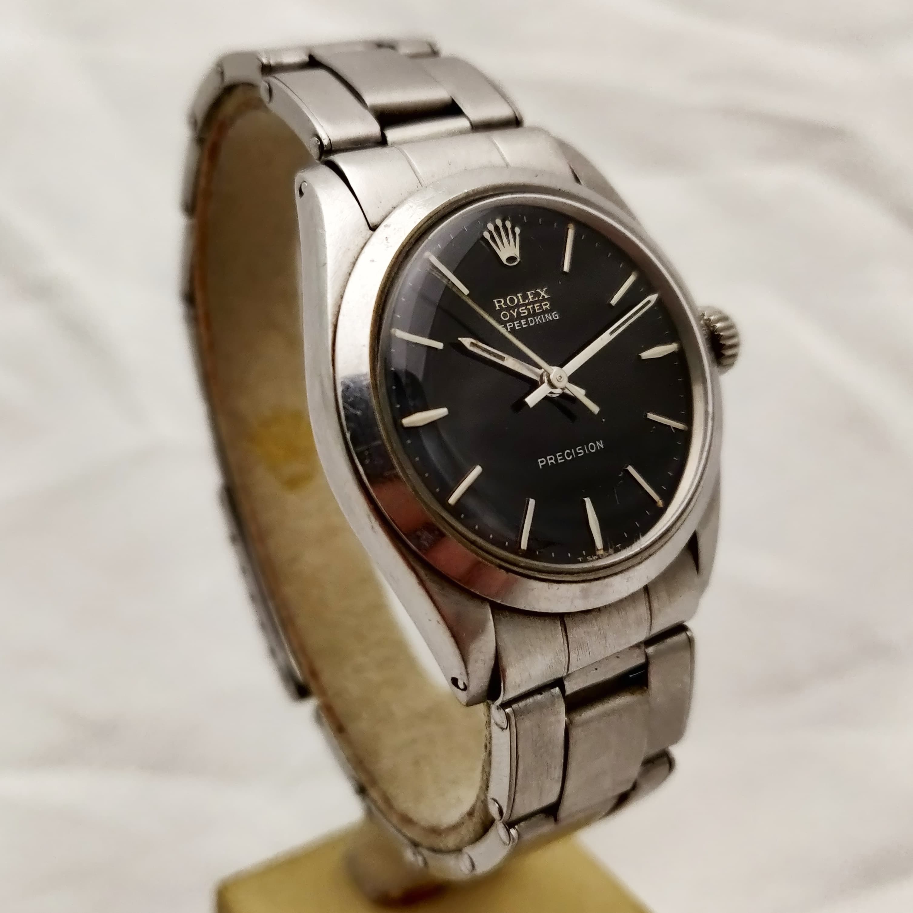 Rolex Speedking ref. 6430 Negro — Joyería Recoleta