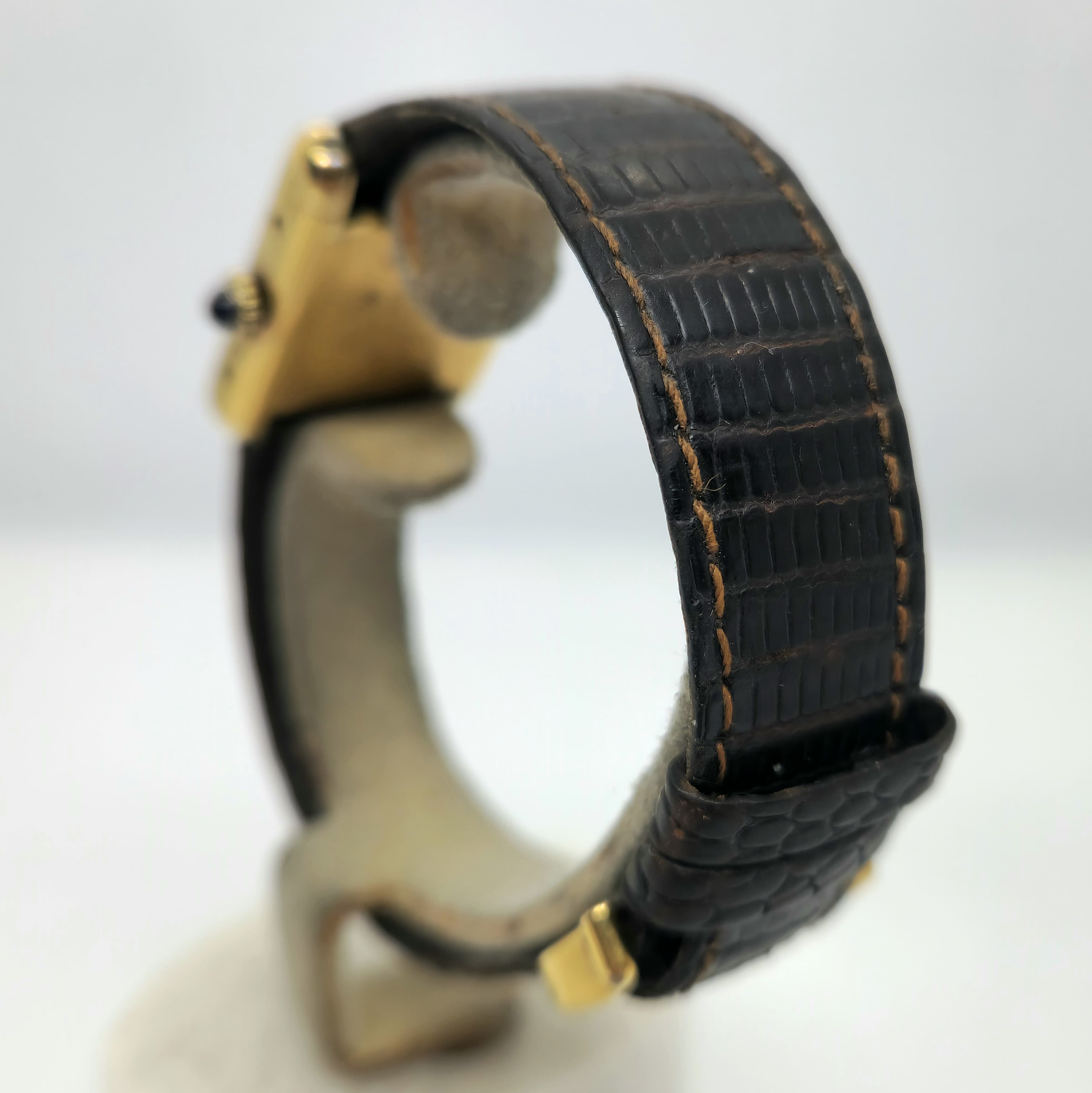 Must de Cartier Tank Vermeil Dama — Joyería Recoleta