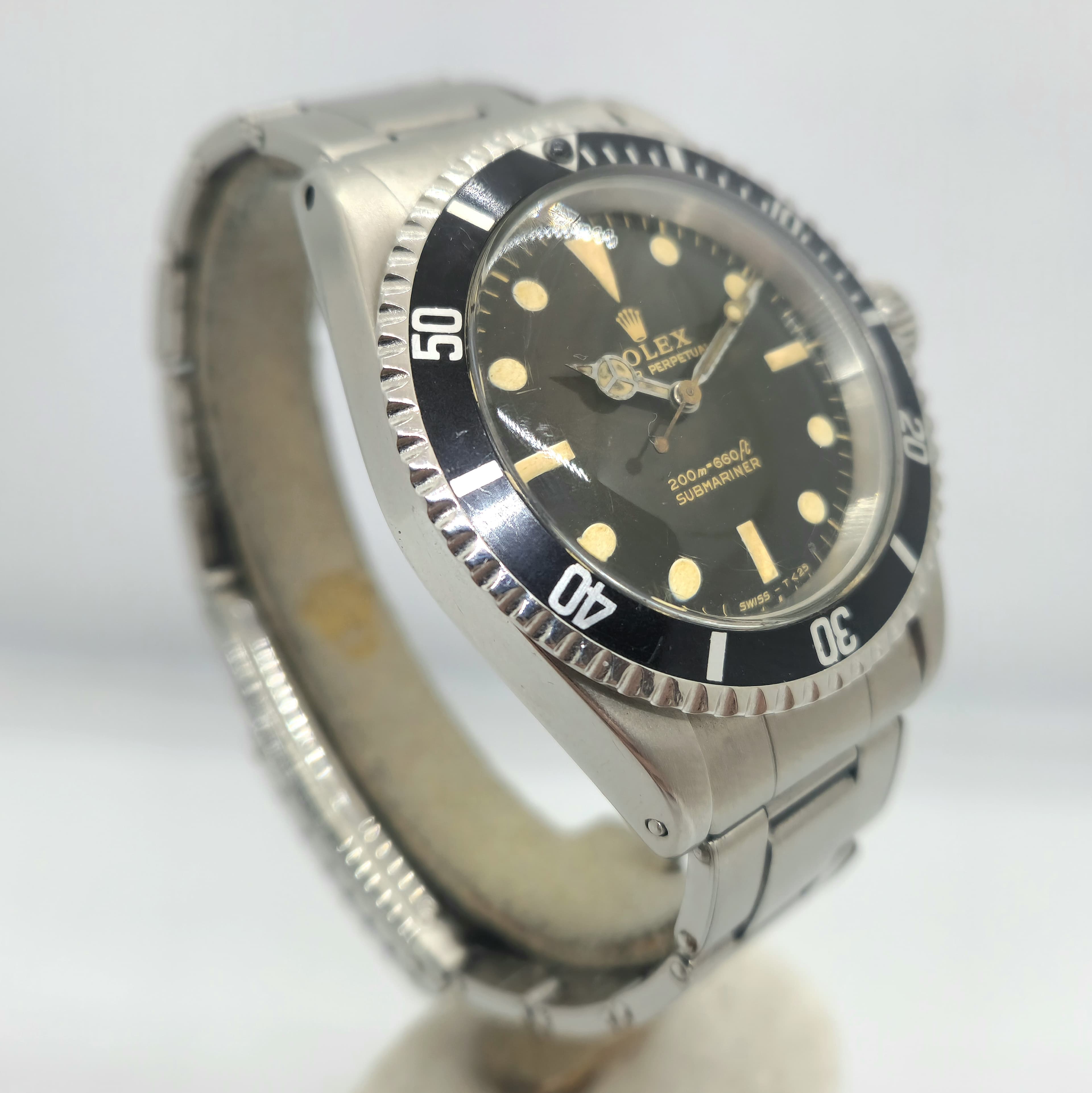 Rolex Submariner ref. 5513 Chocolate — Joyería Recoleta