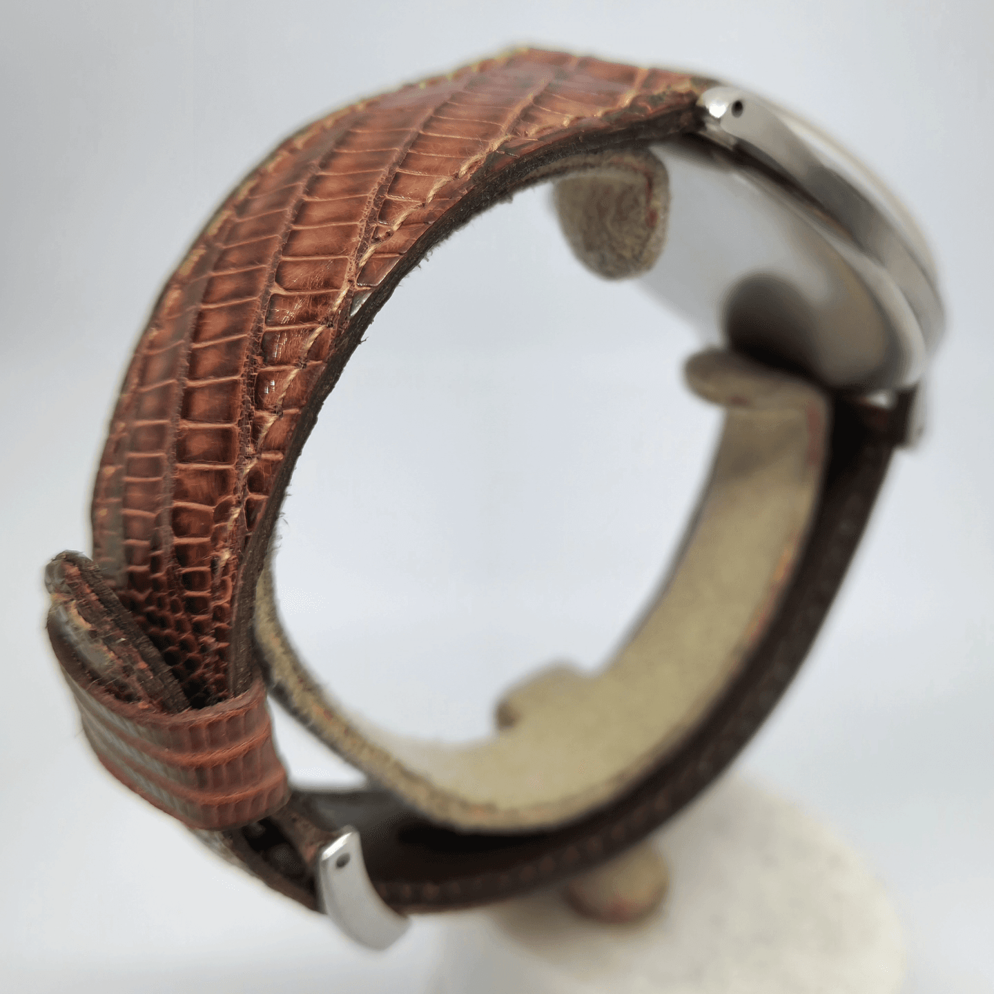 Omega Jumbo Acero Honeycomb — Joyería Recoleta