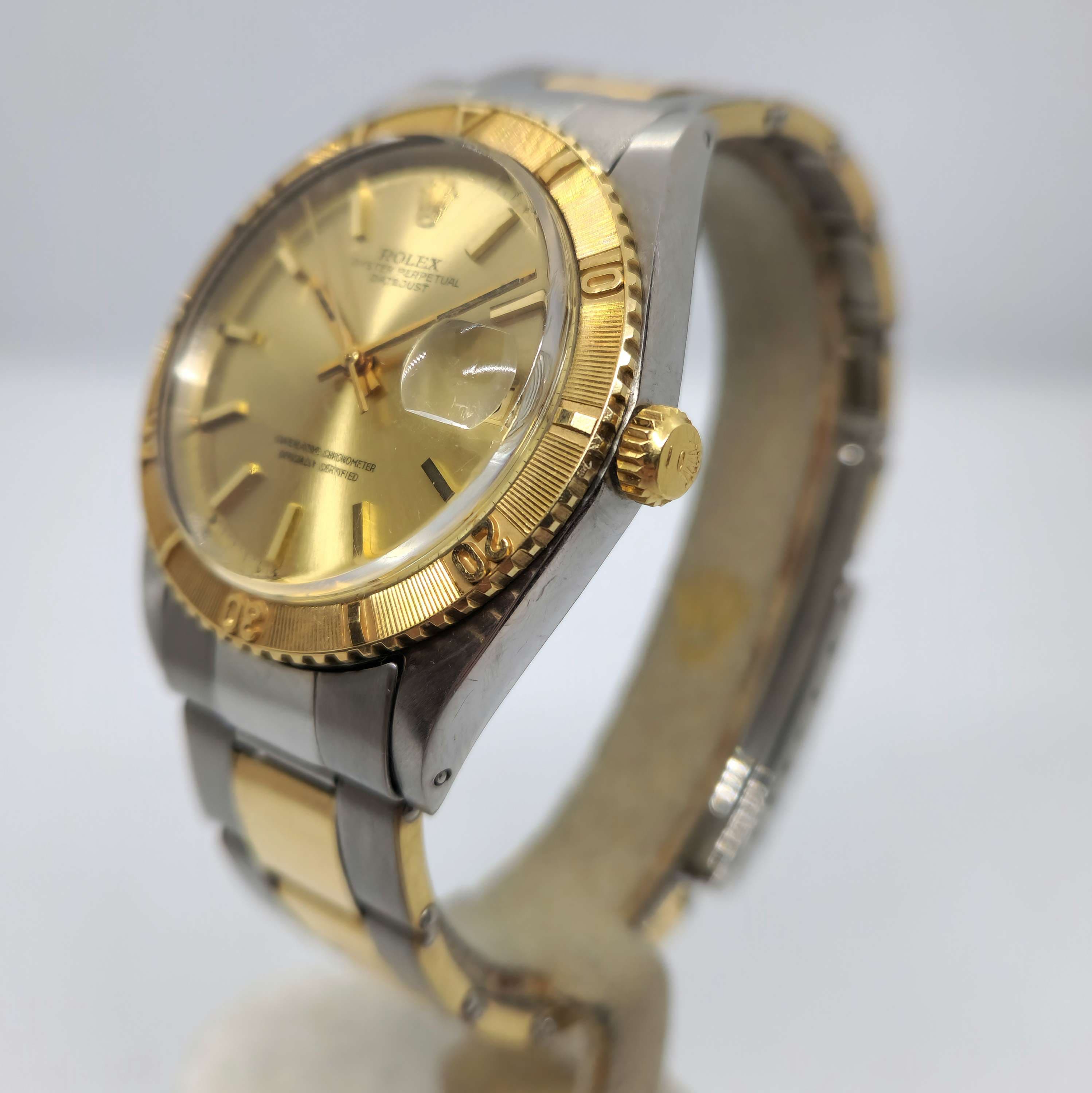 Rolex Turnograph ref. 1625 Dorado — Joyería Recoleta