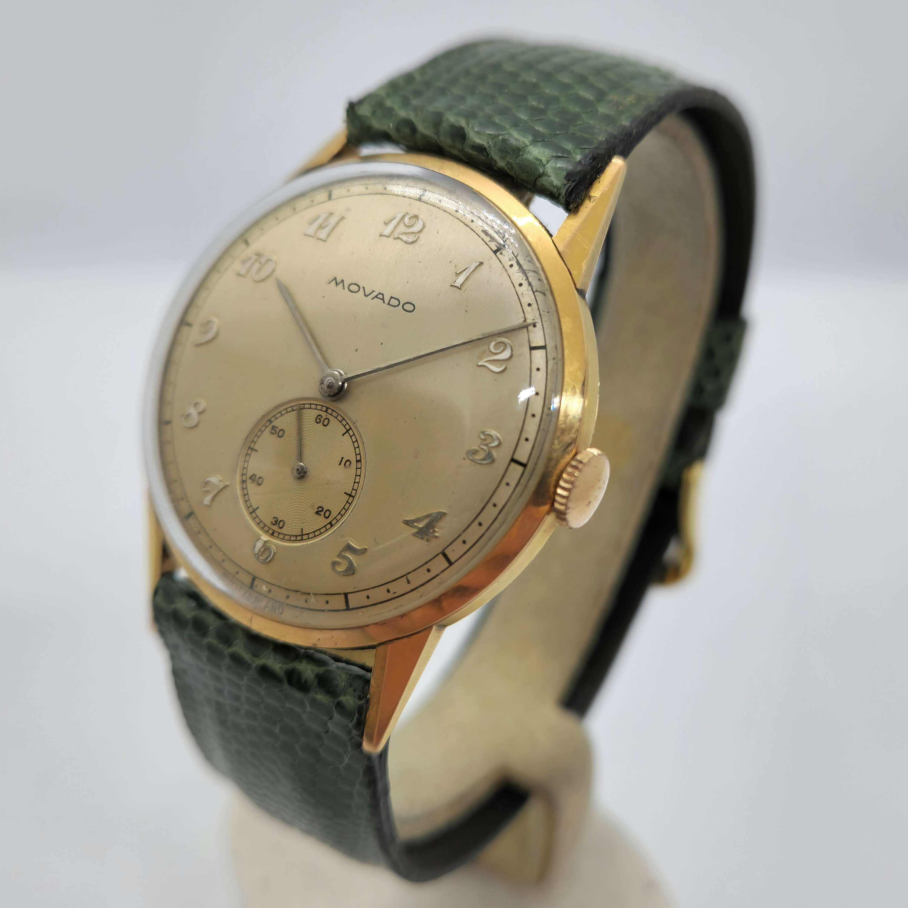 Movado Calatrava Oro — Joyería Recoleta