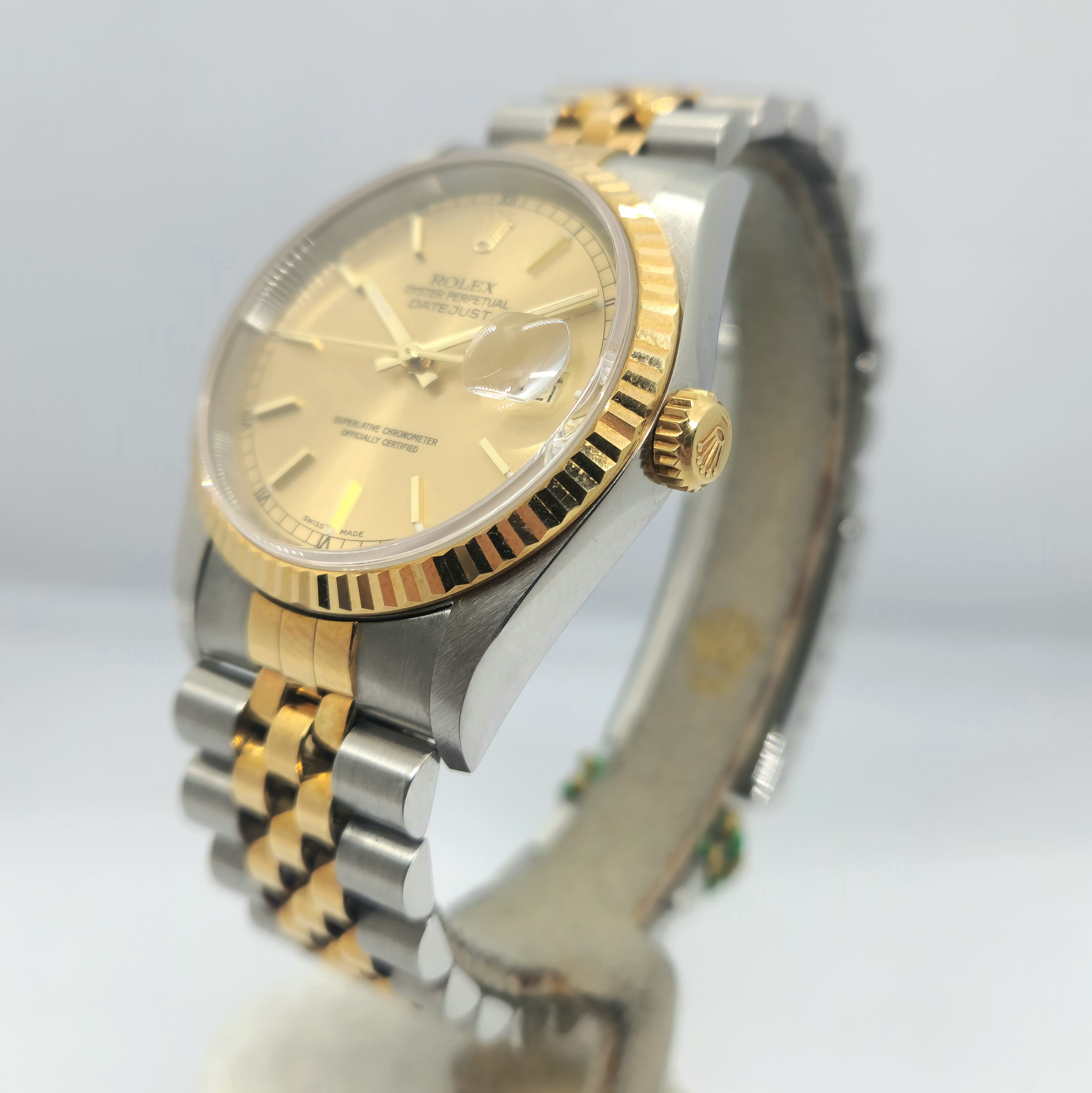 Rolex Datejust ref. 16233 Dorado — Joyería Recoleta