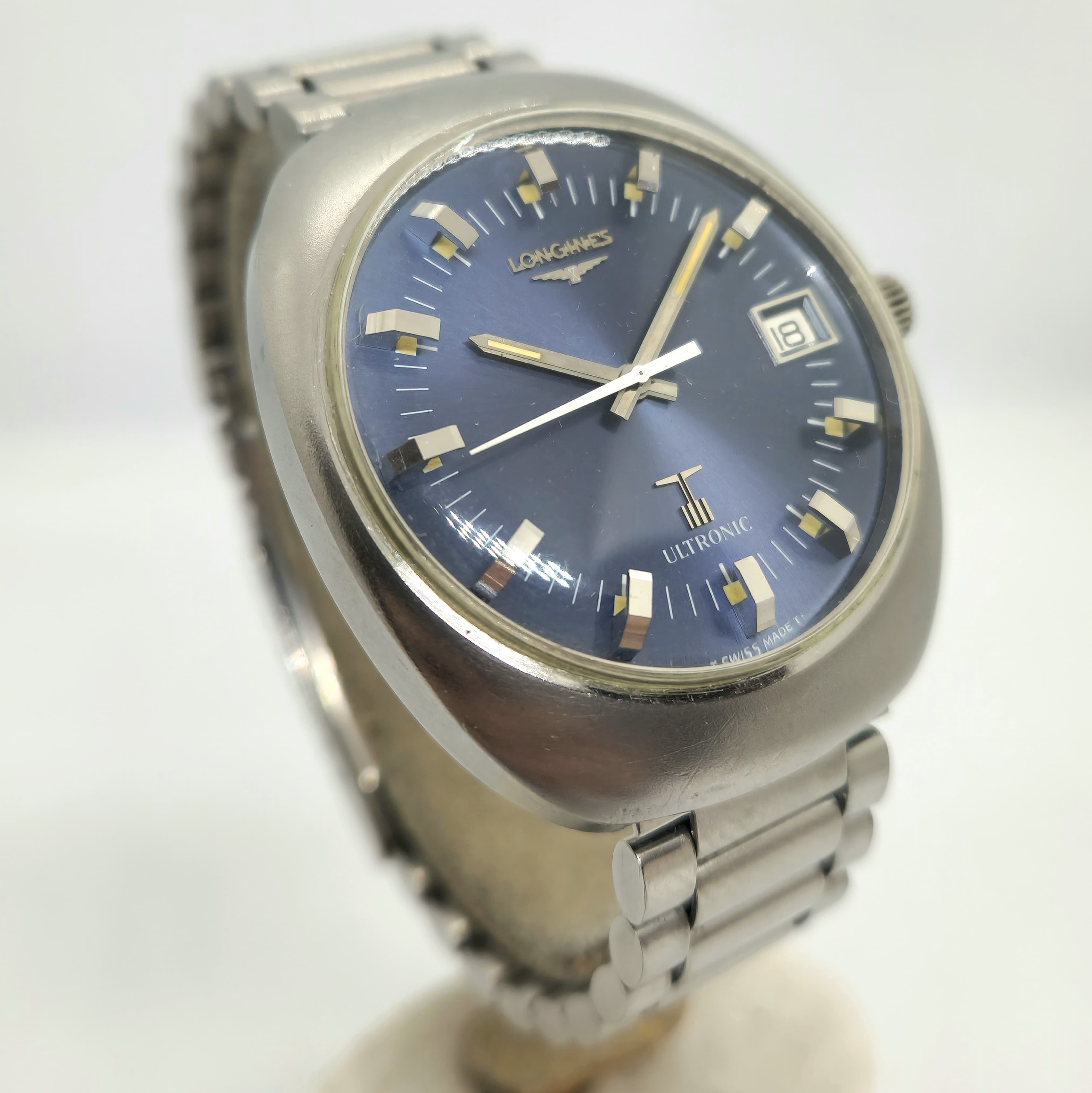 Longines Ultronic Azul — Joyería Recoleta