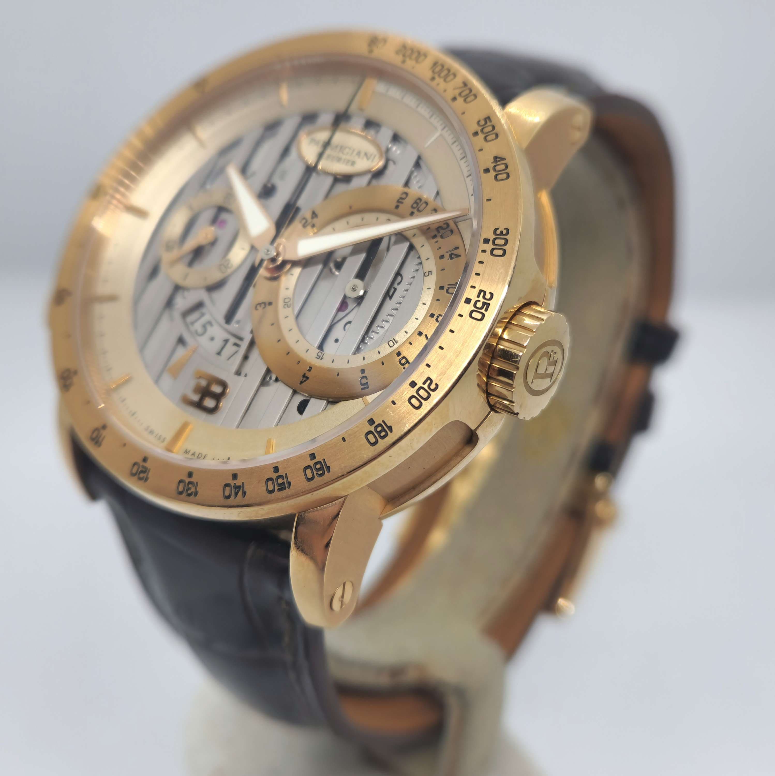Parmigiani Fleurer Bugatti Atalante Flyback — Joyería Recoleta