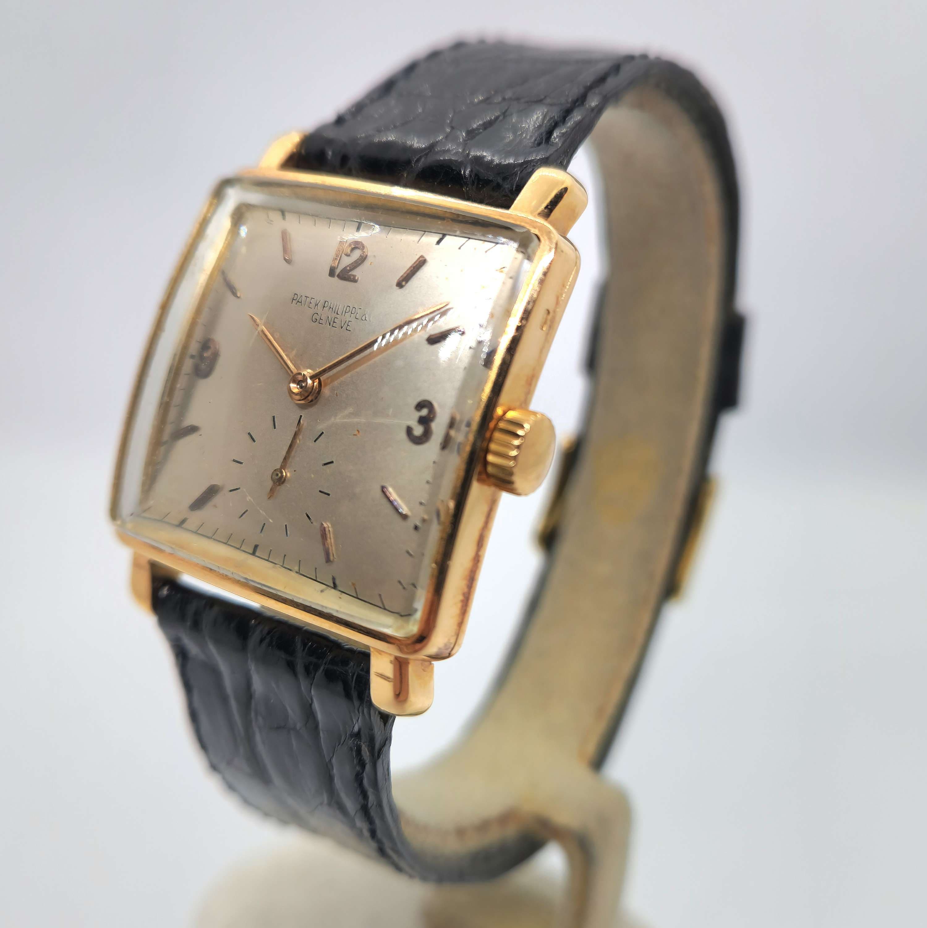 Patek Philippe Cuadrado Oro — Joyería Recoleta