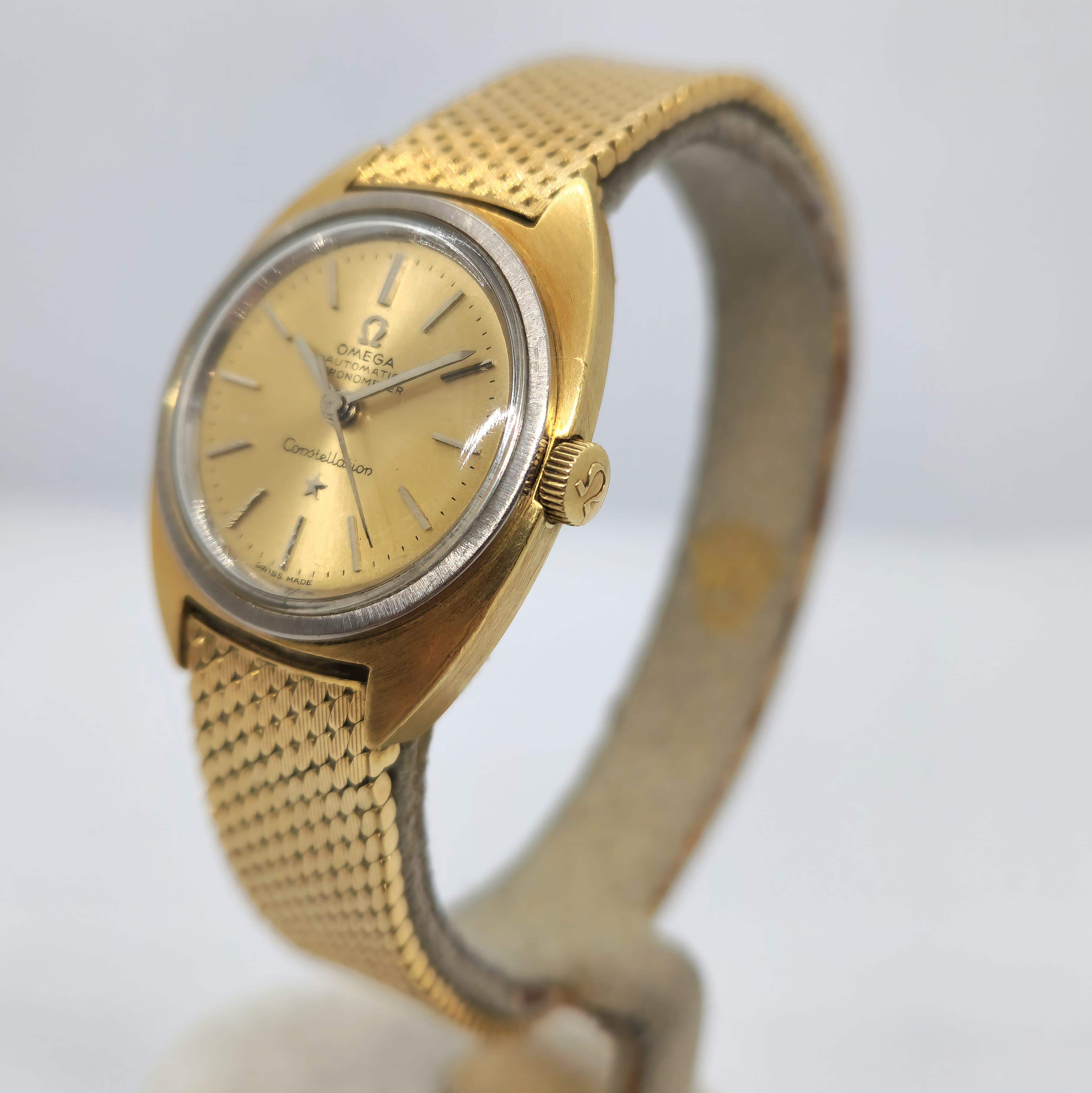 Omega Constellation Oro Dama — Joyería Recoleta