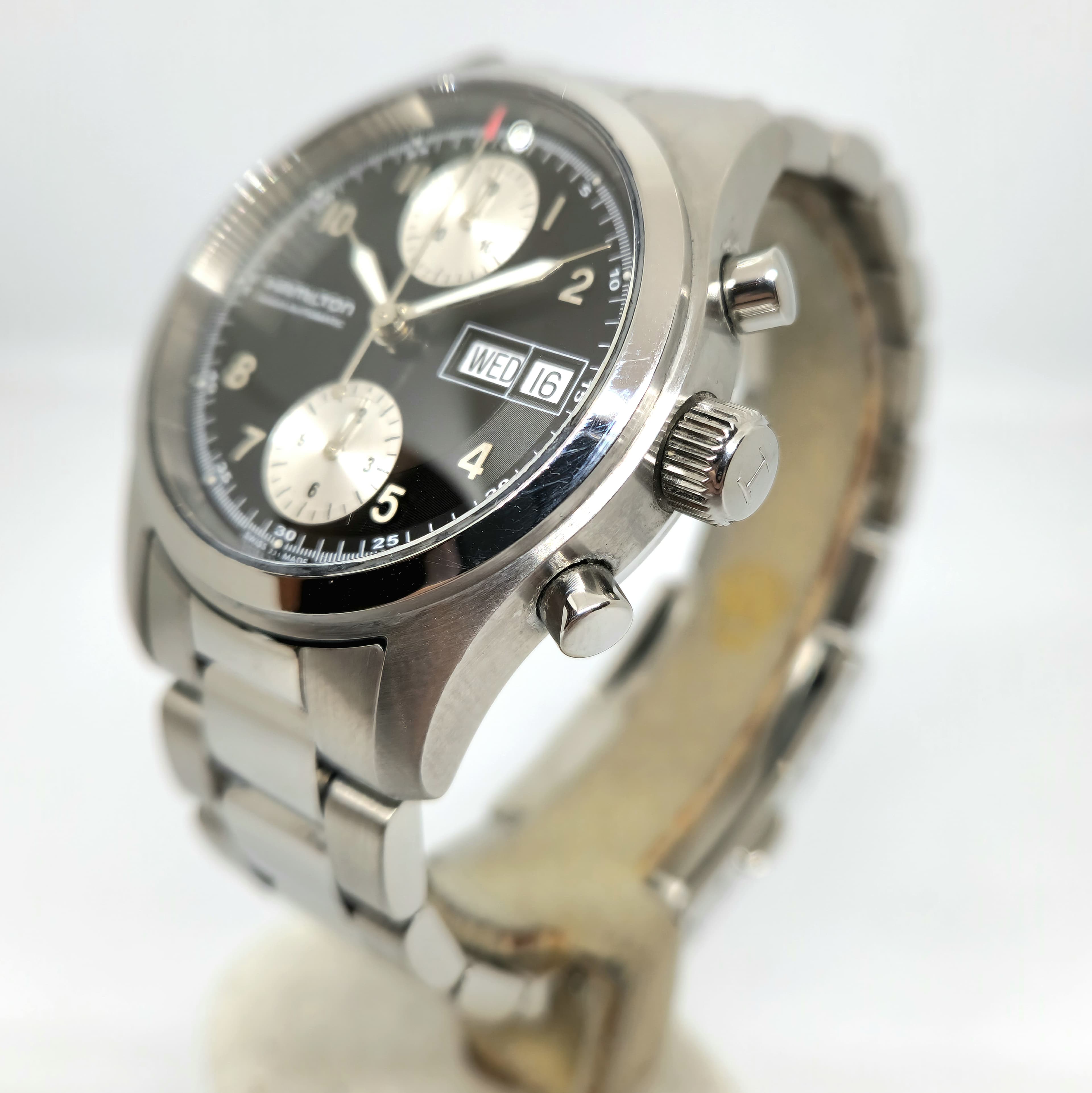 Hamilton Khaki Field Negro — Joyería Recoleta