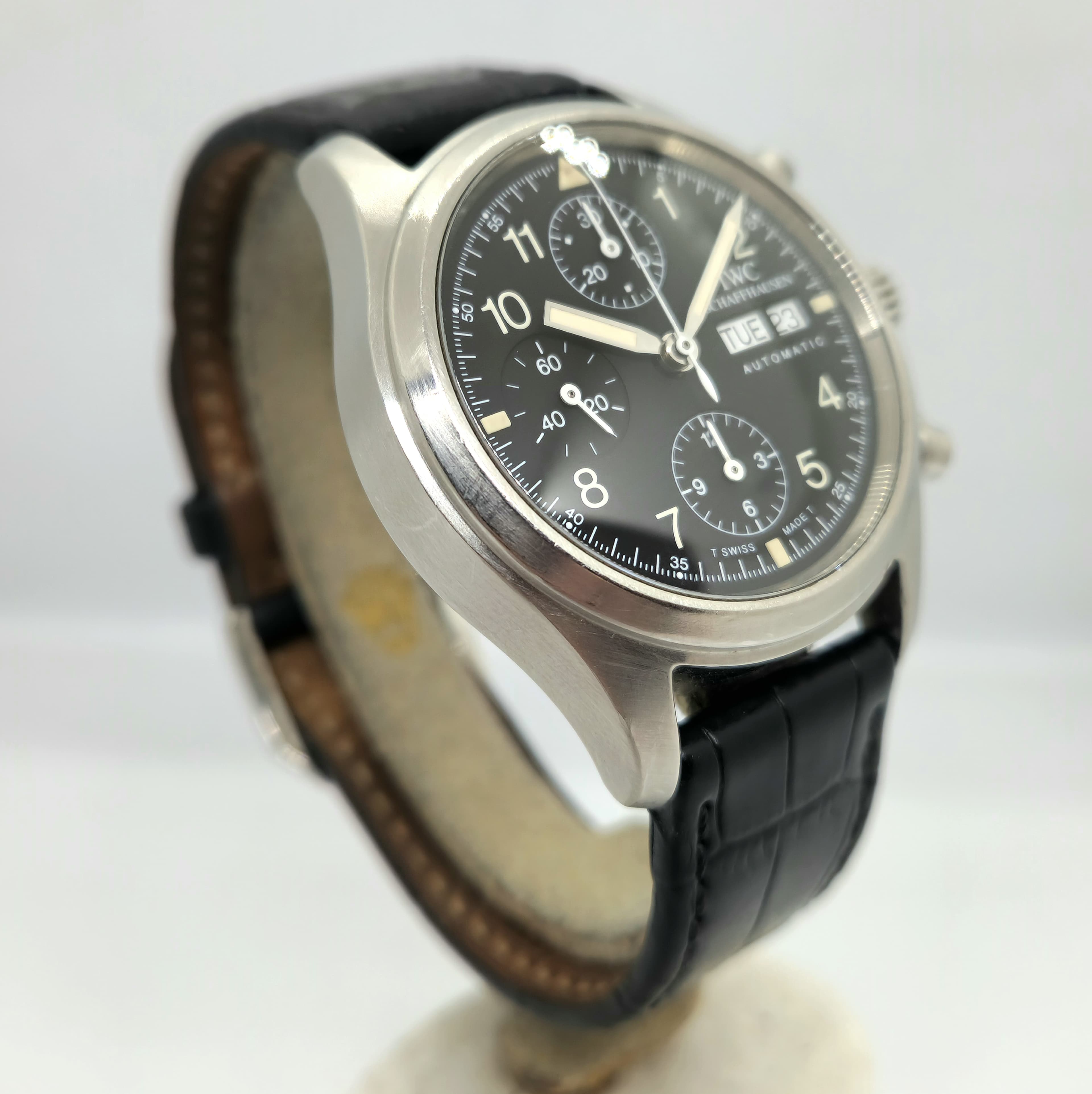 IWC Pilot Chrono 39 Negro - Relojes Exclusivos BA