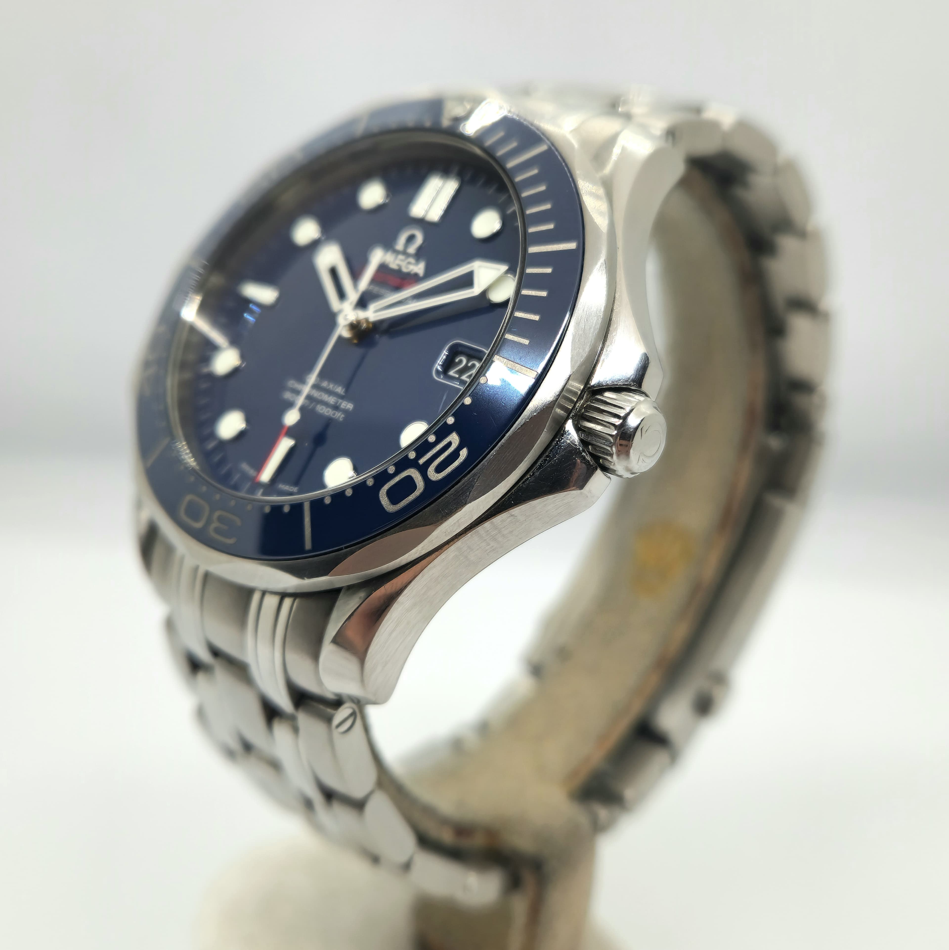Omega Seamaster Diver Azul — Joyería Recoleta