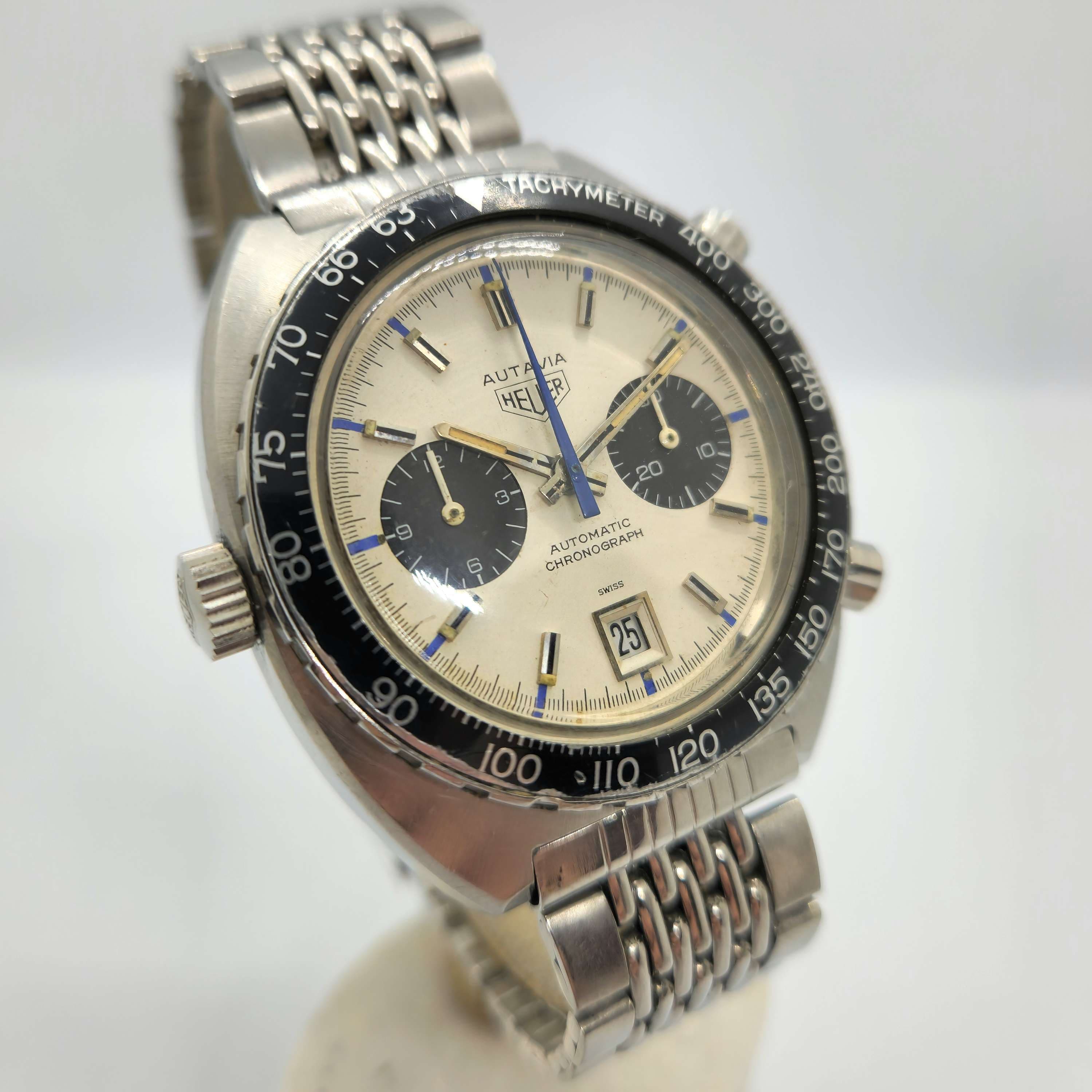 Heuer Autavia ref. 1163 "Jo Siffert" — Joyería Recoleta