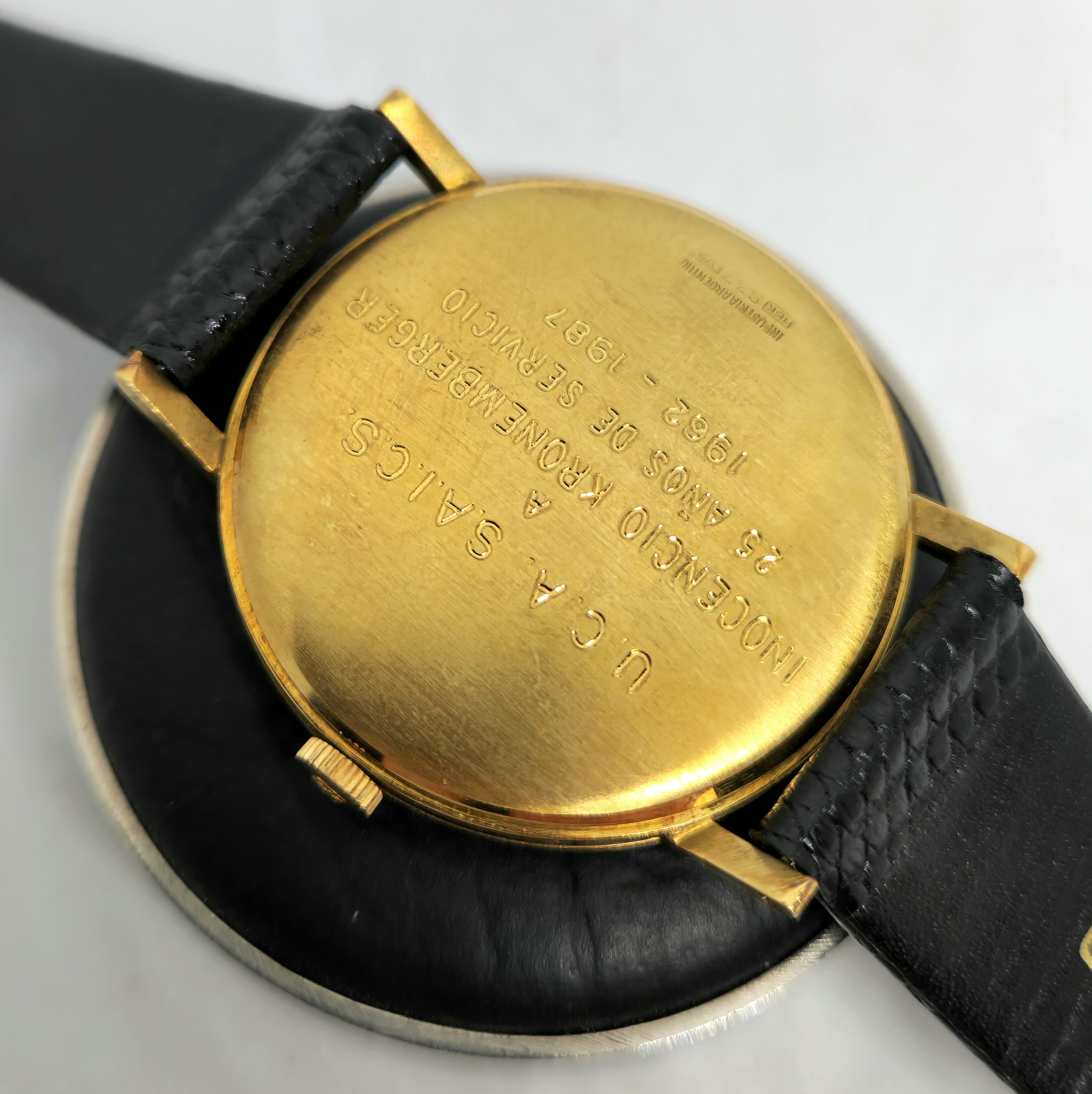 Girard Perregaux Oro Cuerda — Joyería Recoleta