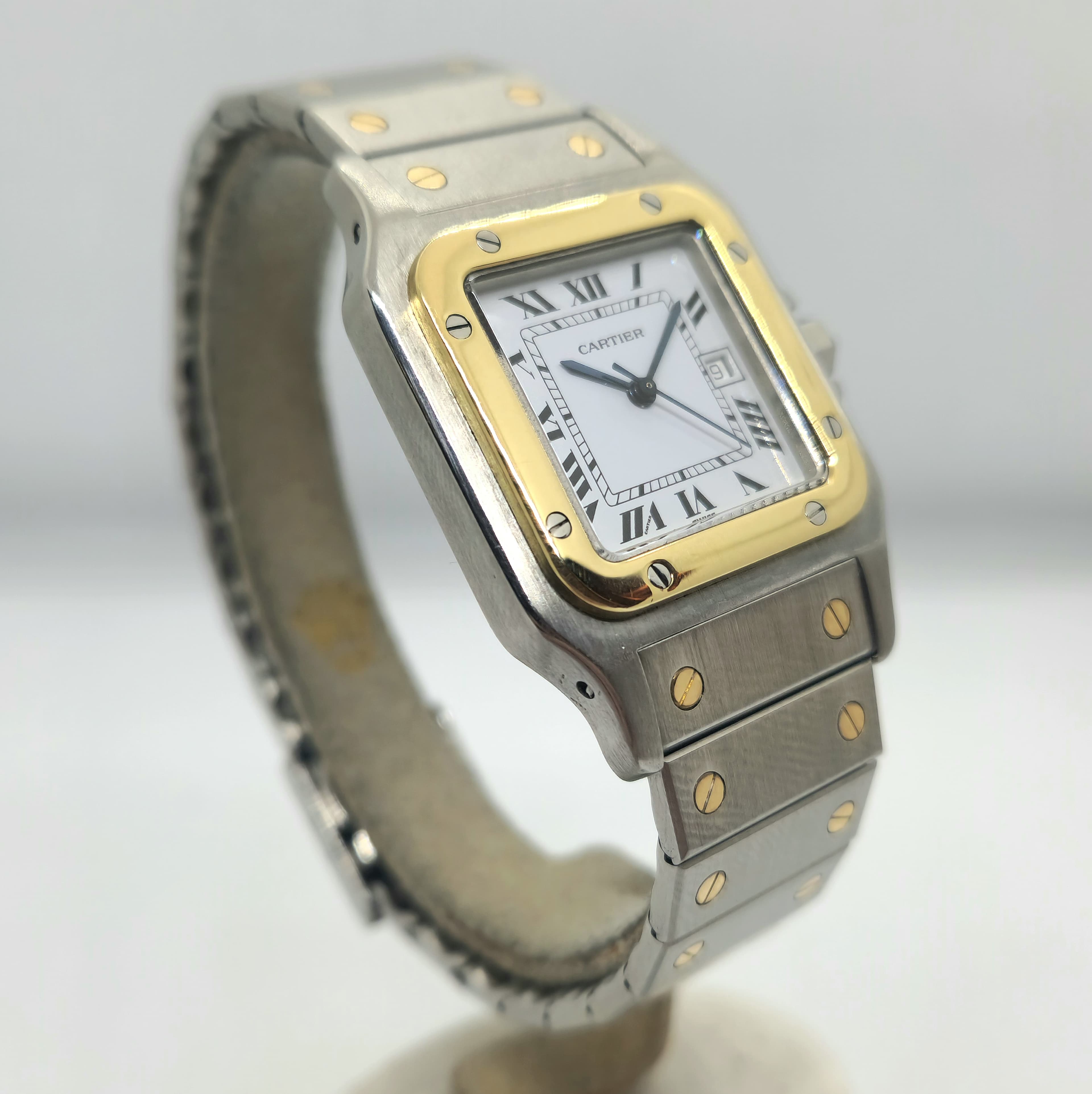 Cartier Santos Carre Combinado Caballero — Joyería Recoleta
