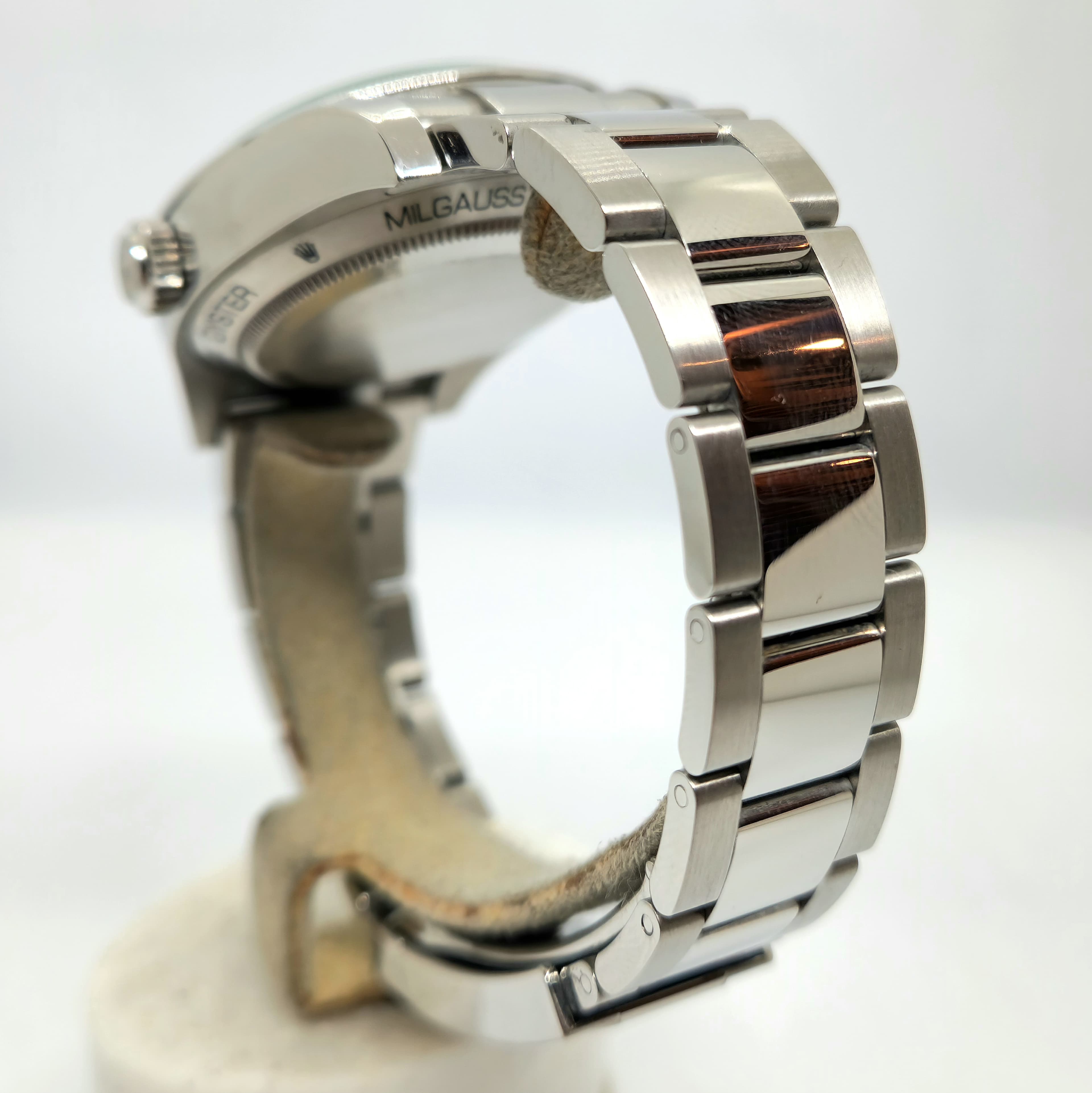 Rolex Milgauss ref. 116400GV Azul — Joyería Recoleta