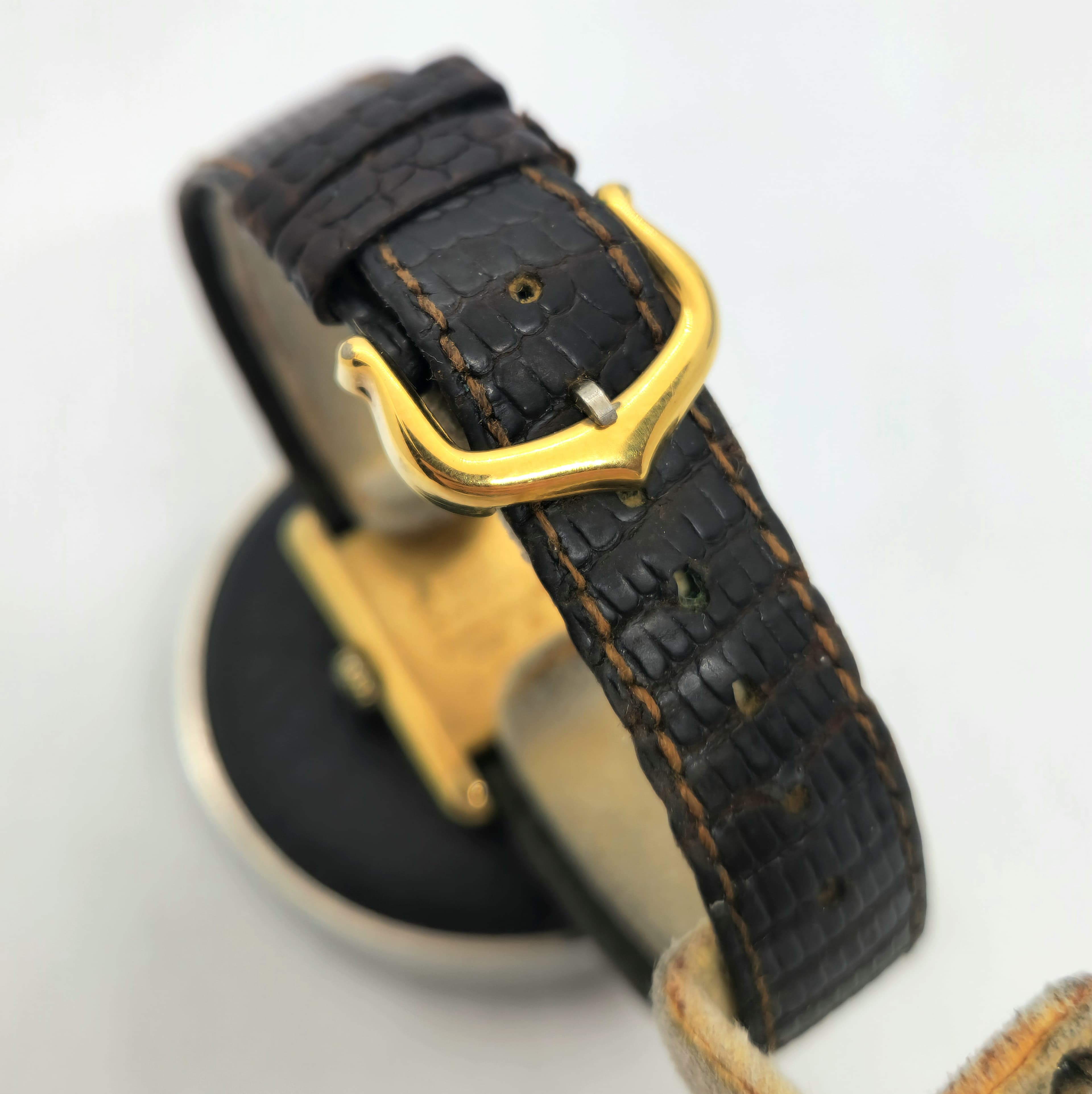 Must de Cartier Tank Vermeil Dama — Joyería Recoleta