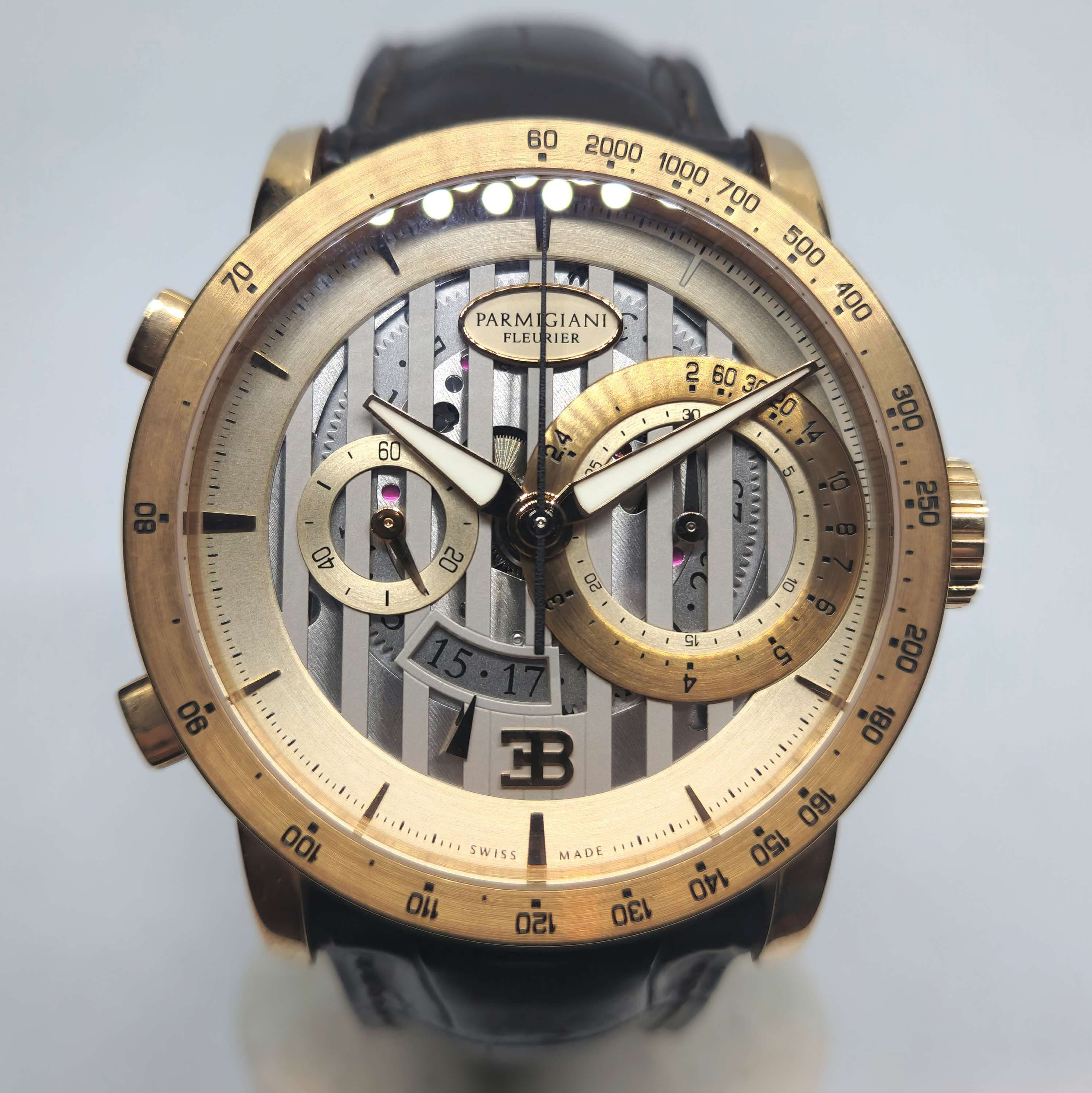 Parmigiani Fleurer Bugatti Atalante Flyback — Joyería Recoleta