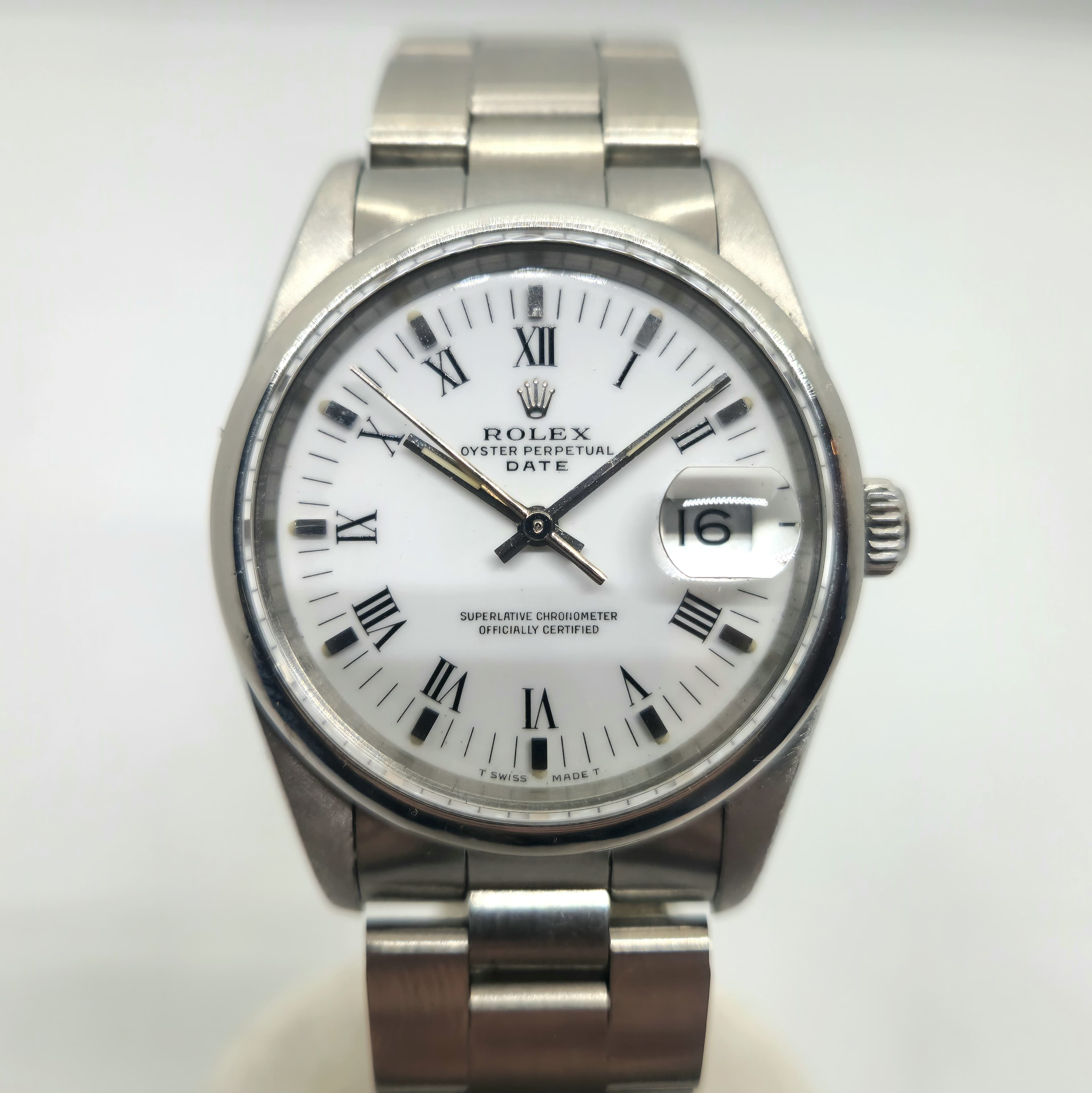 Rolex Date ref. 15200 Romano — Joyería Recoleta
