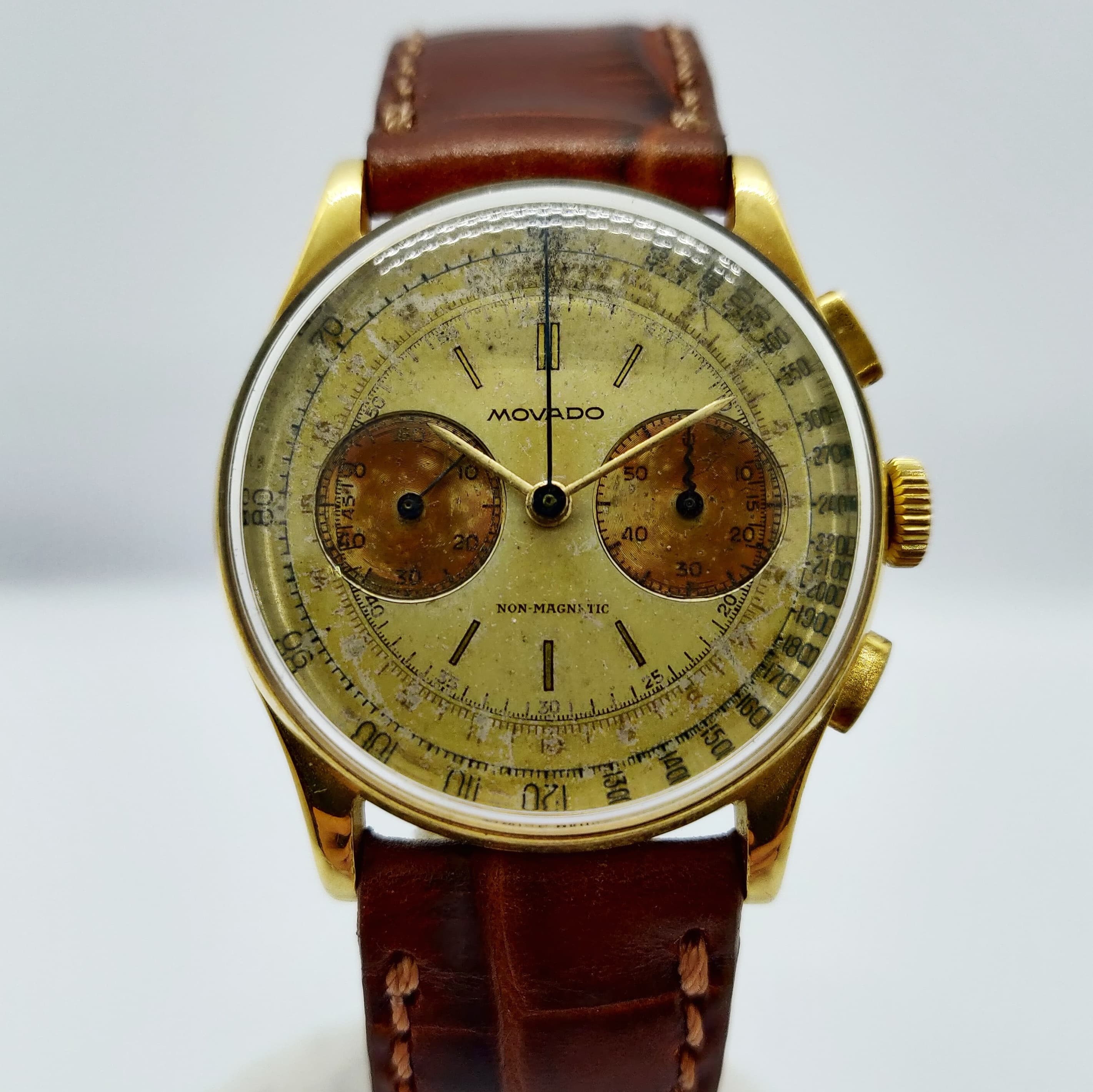 Movado Chronograph 1930s — Joyería Recoleta