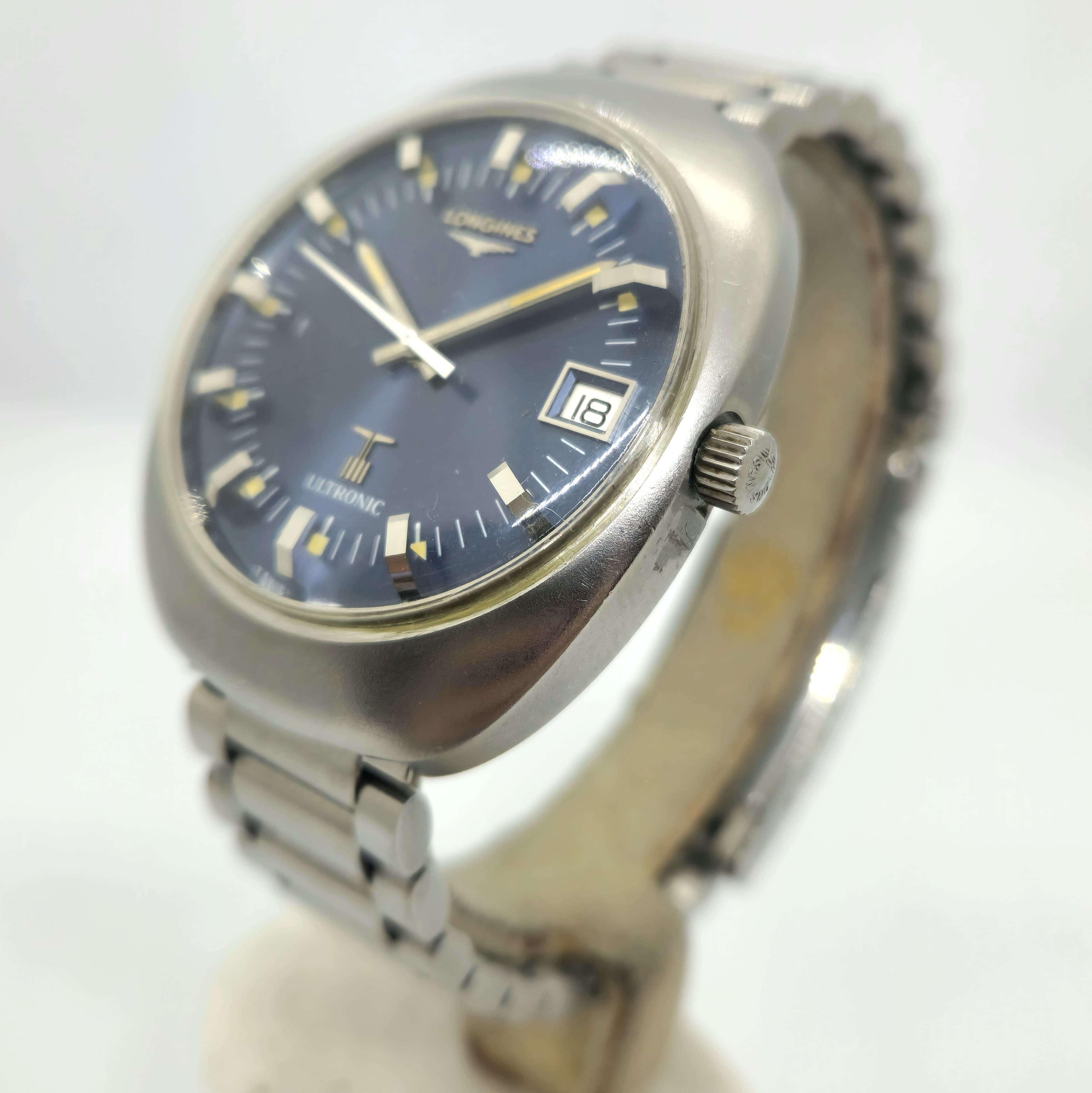 Longines Ultronic Azul — Joyería Recoleta