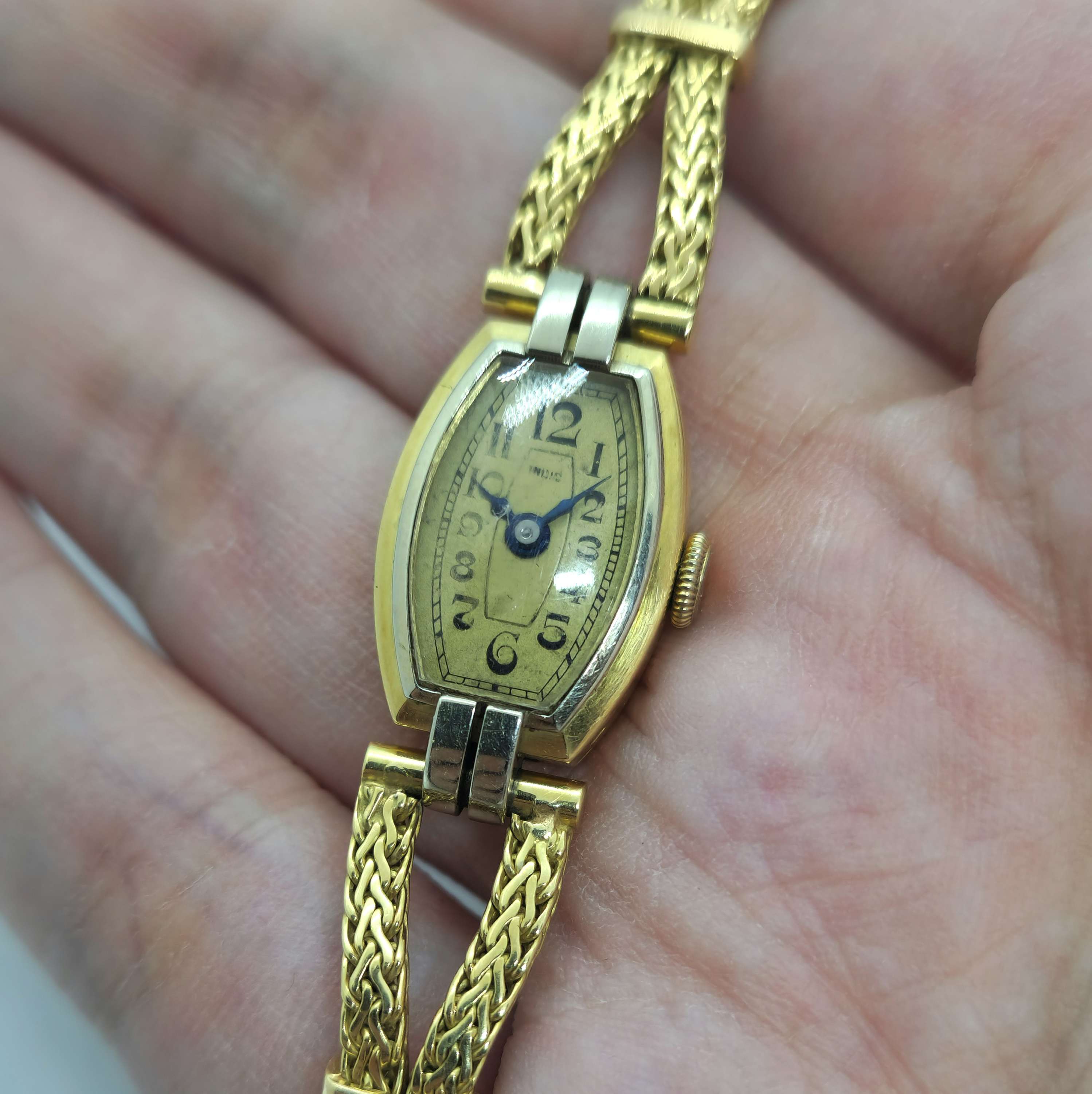 Reloj Art Deco Oro Dama — Joyería Recoleta