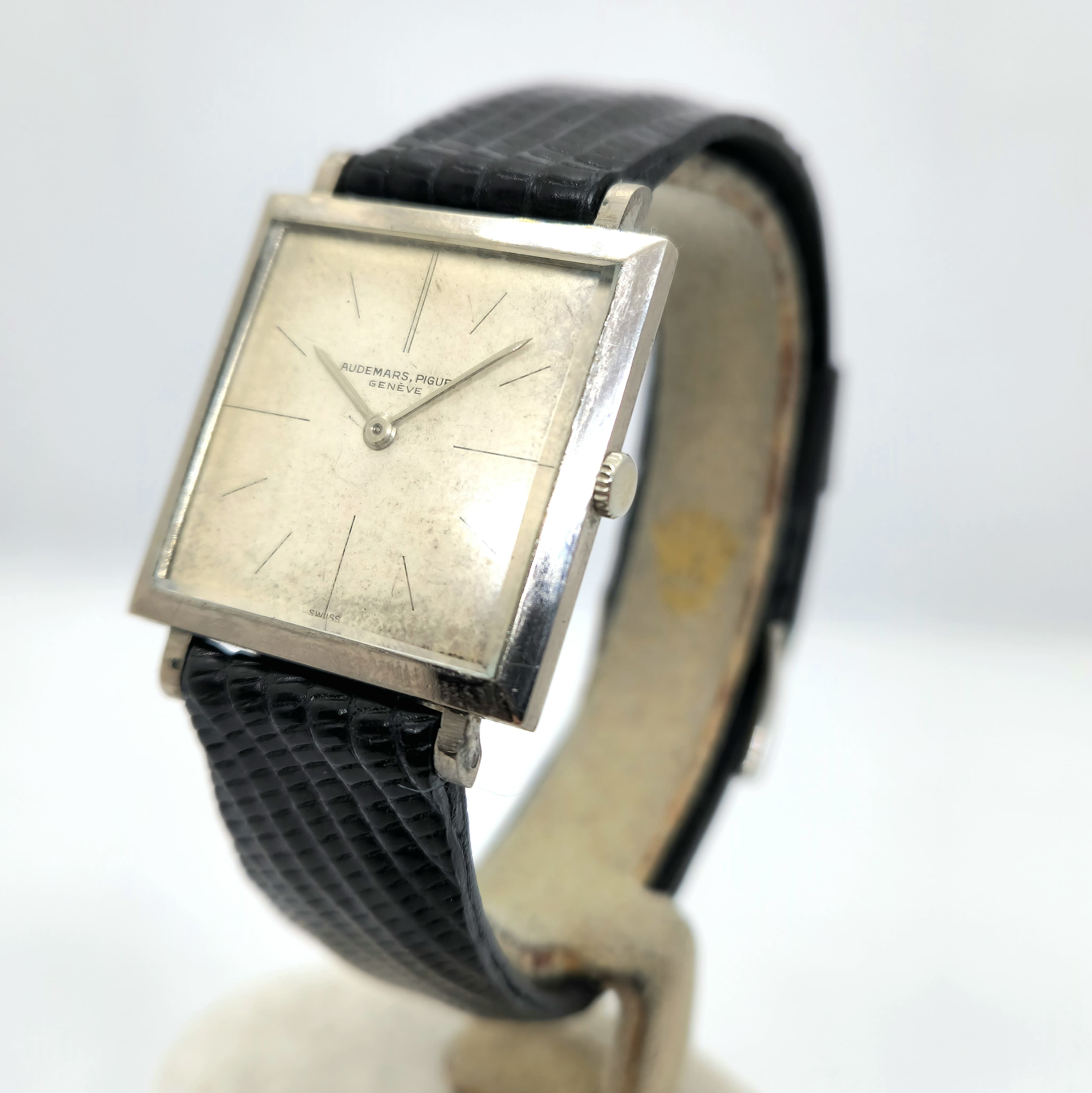 Audemars Piguet Cuadrado Oro Blanco — Joyería Recoleta