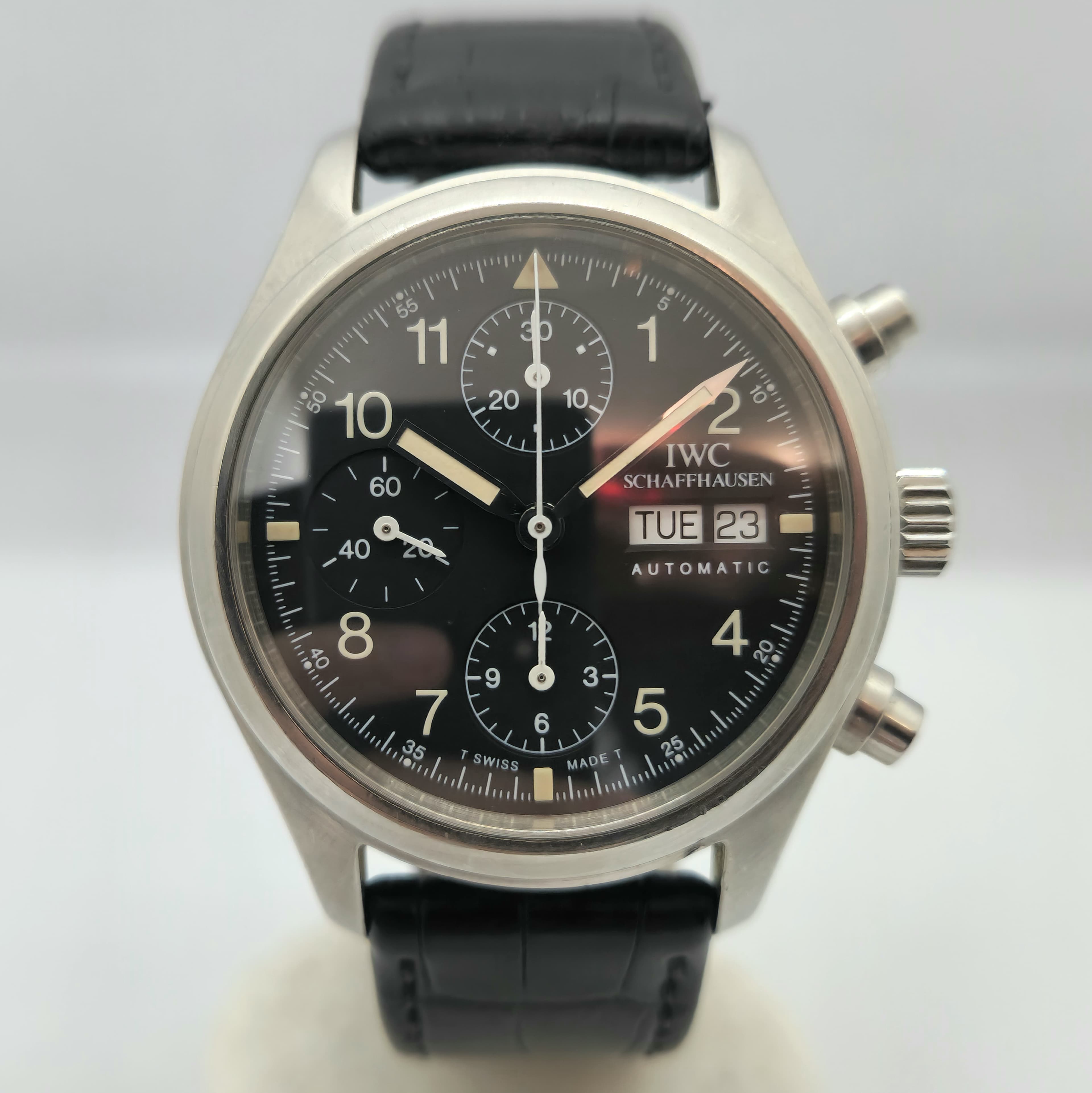 IWC Pilot Chrono 39 Negro - Relojes Exclusivos BA