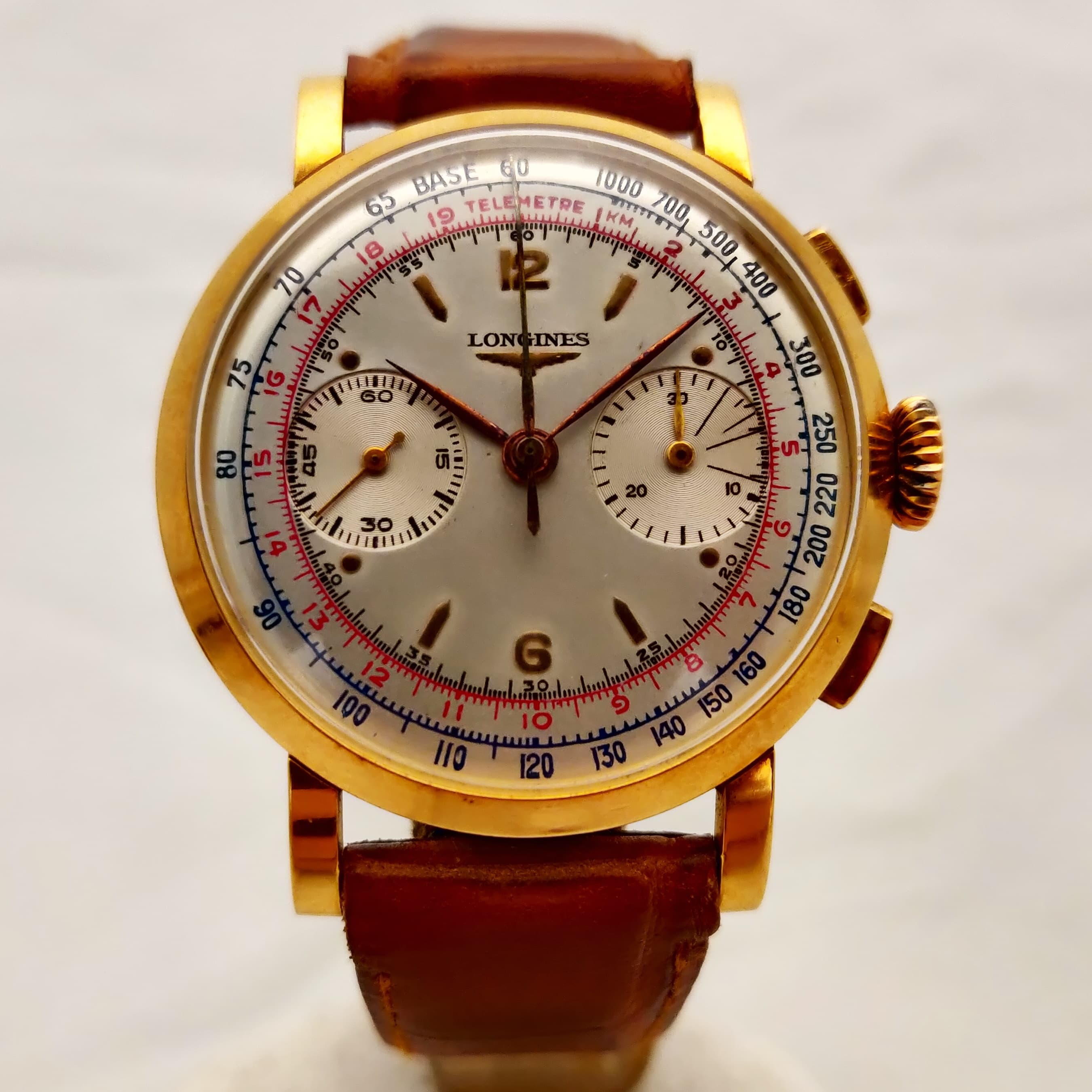 Longines Ref. 6234 30CH Flyback 1950s — Joyería Recoleta