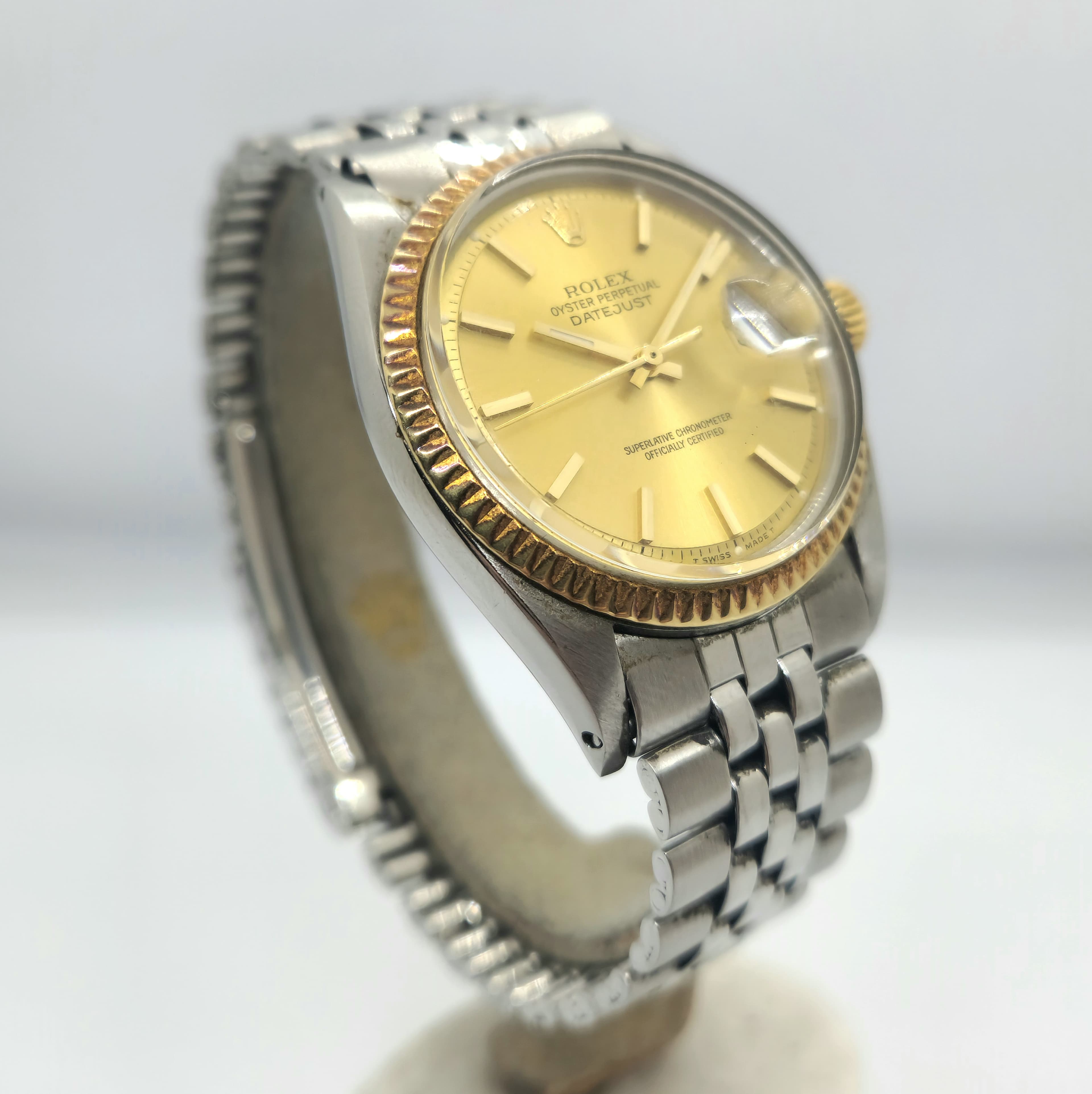 Rolex Datejust ref. 1601 Dorado — Joyería Recoleta
