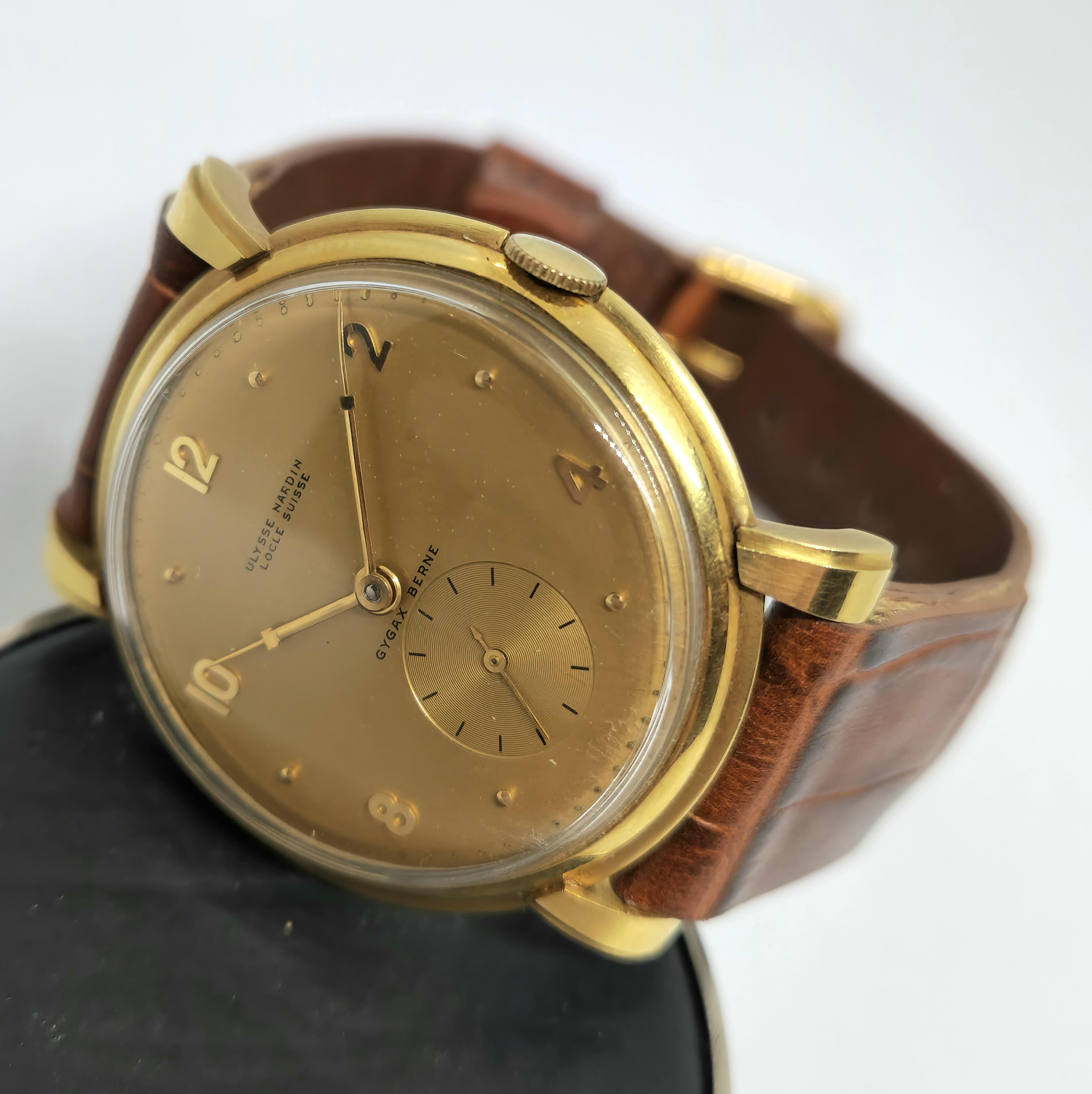 Ulysse Nardin  "Gygax" Oro — Joyería Recoleta