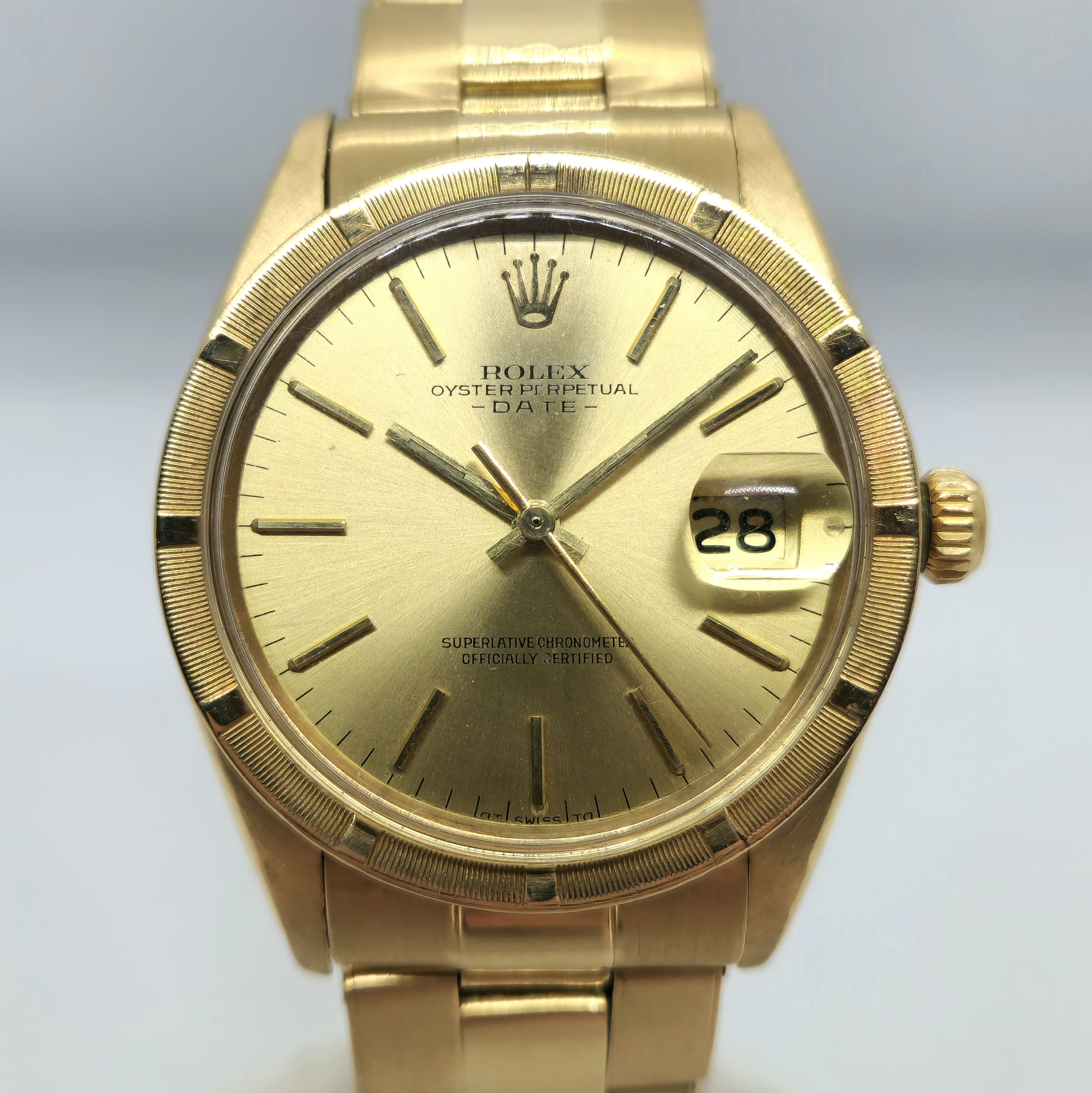 Rolex Date ref. 1501 Oro — Relojes Exclusivos BA