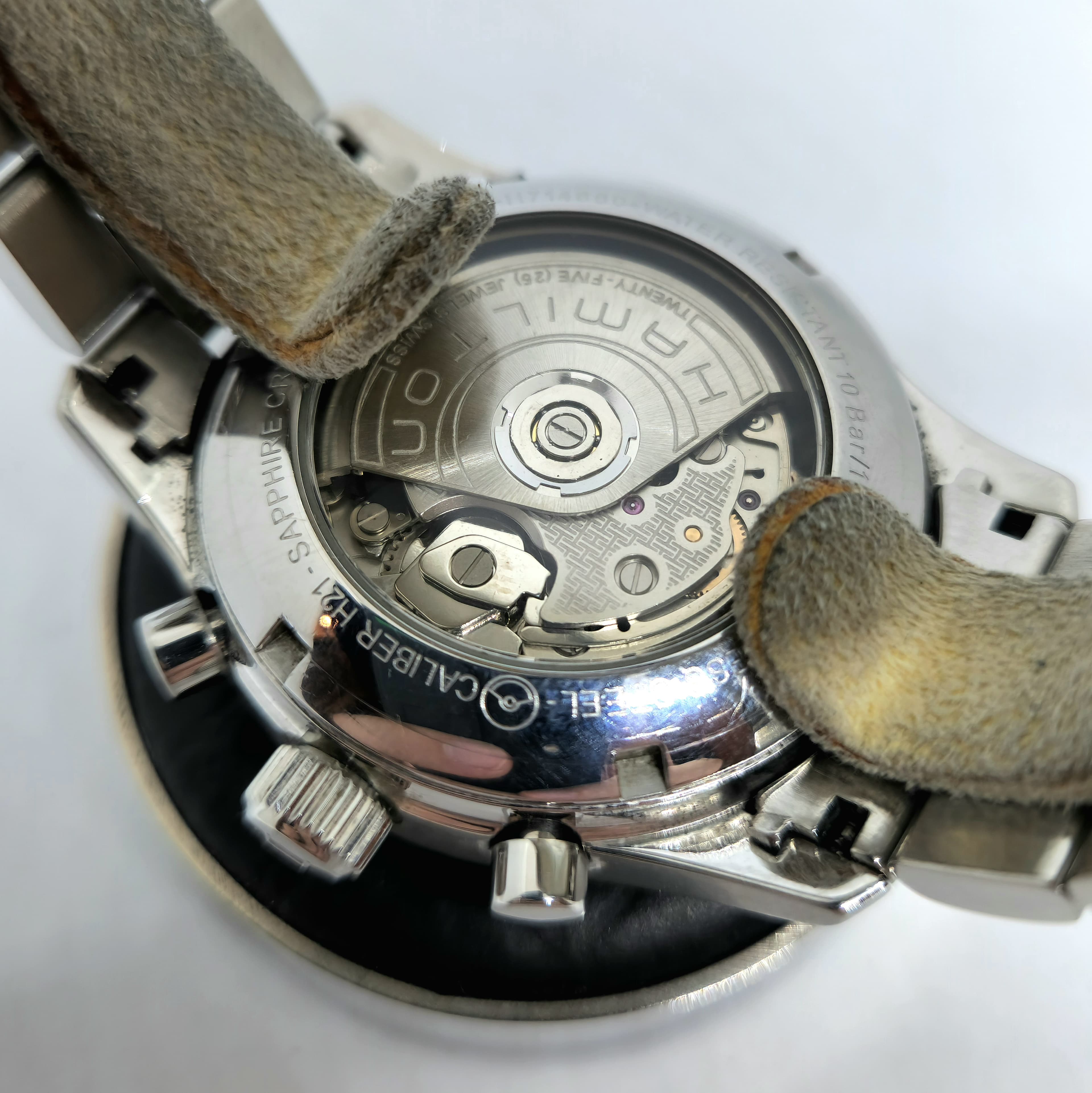 Hamilton Khaki Field Negro — Joyería Recoleta