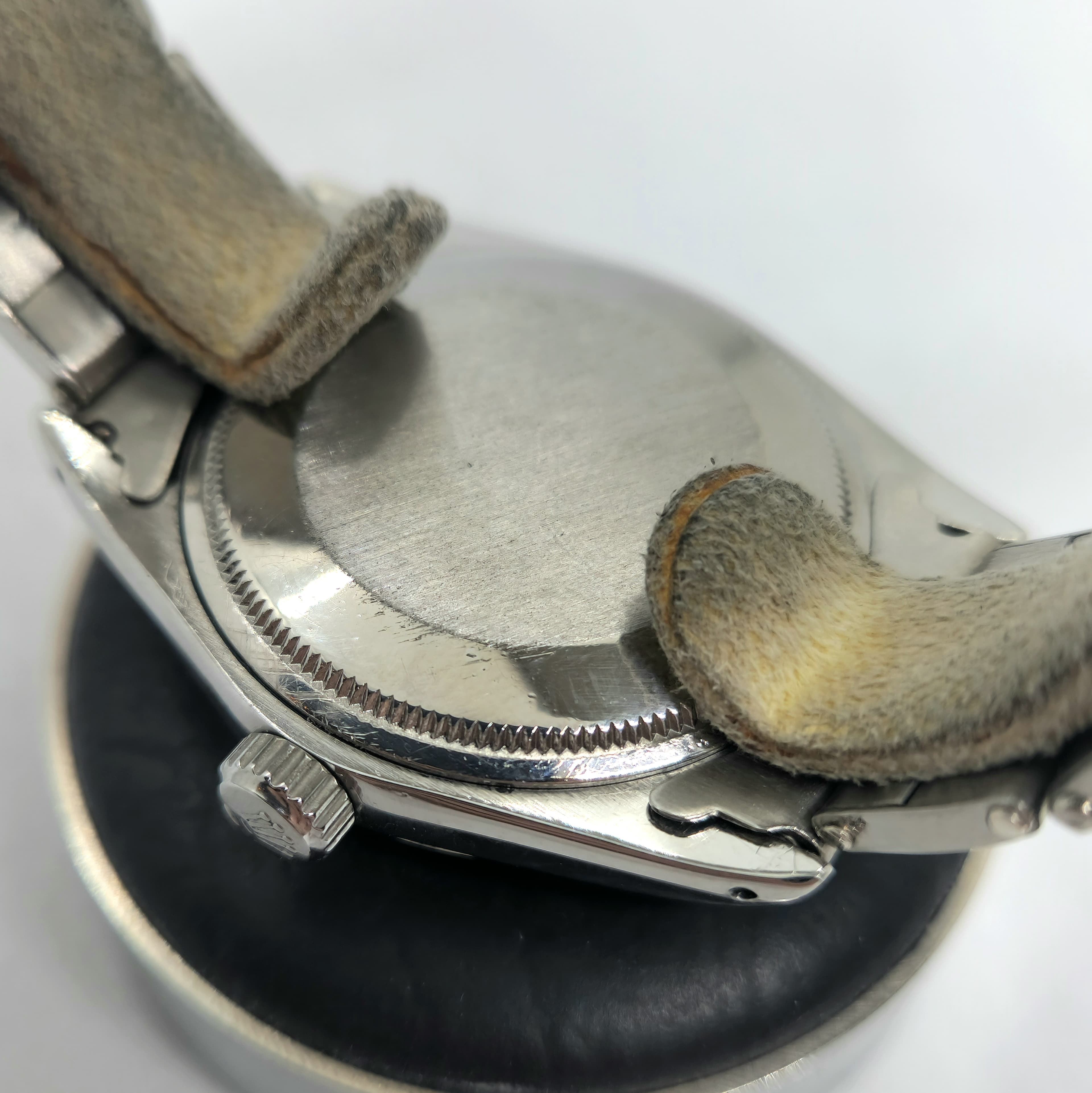 Rolex Date ref. 1500 Linen Azul — Joyería Recoleta