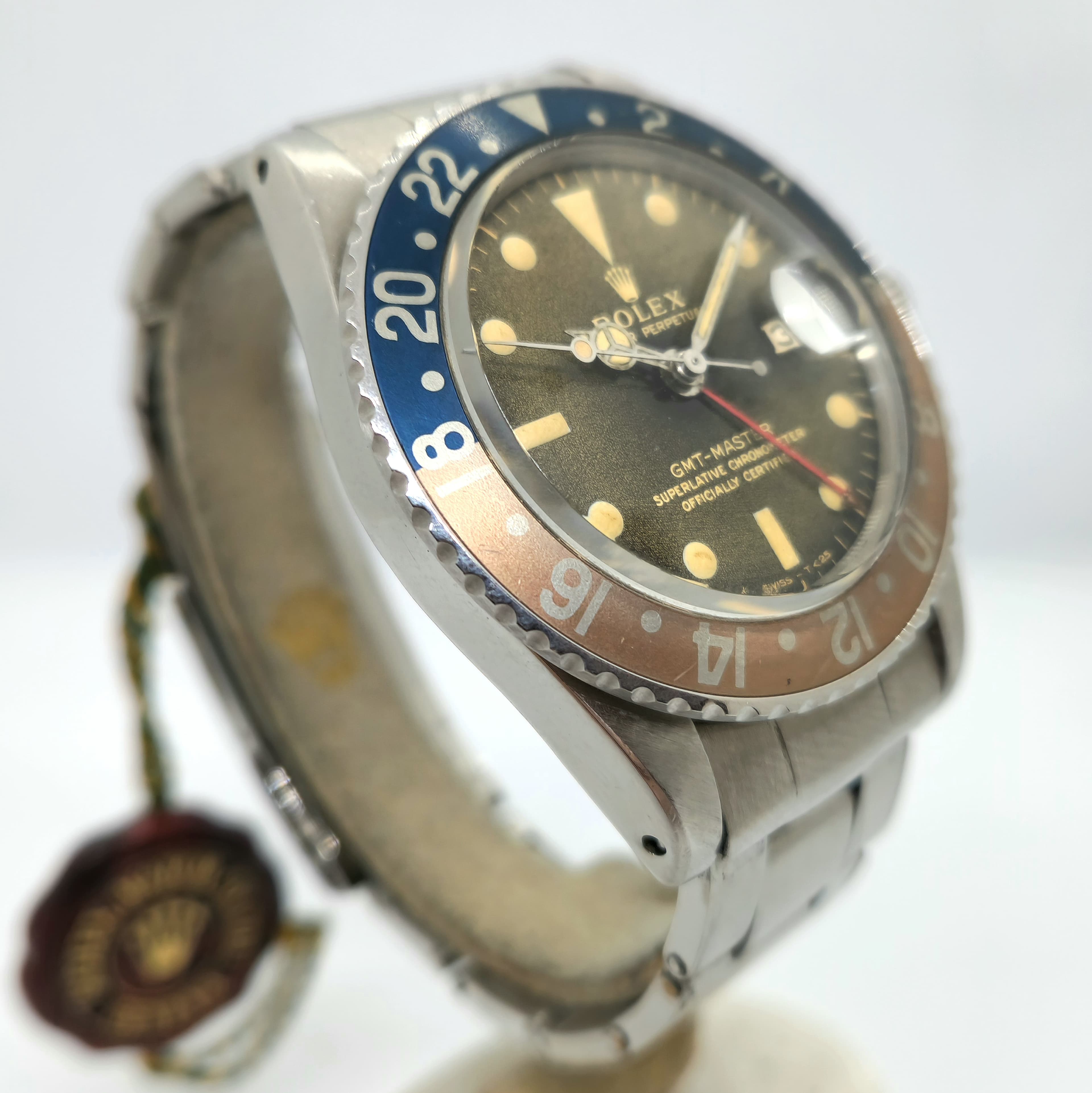 Rolex GMT-Master ref. 1675 Tropical — Joyería Recoleta